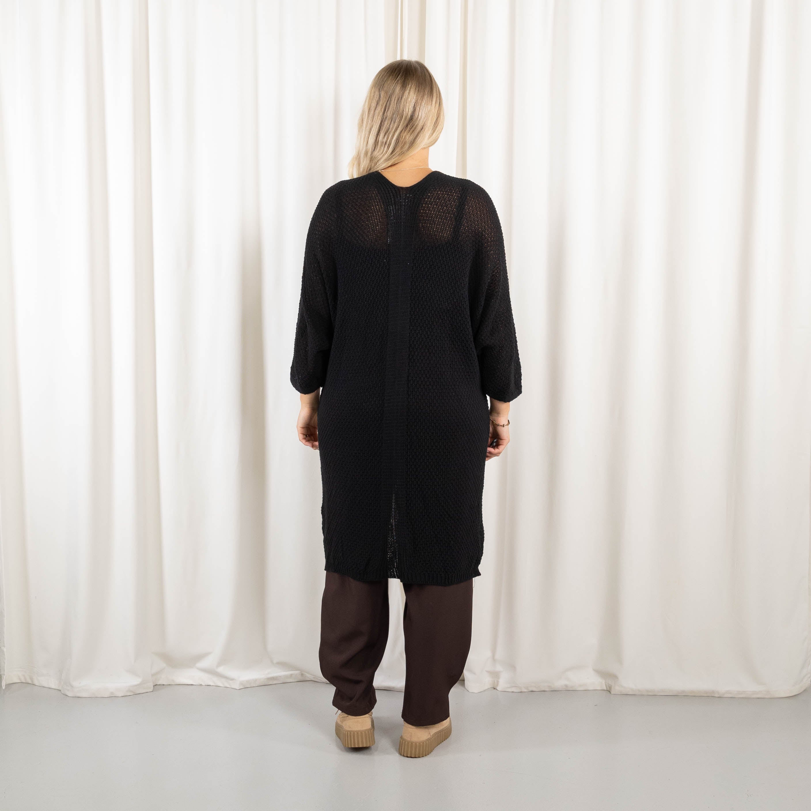 Ninni cardigan, Sort