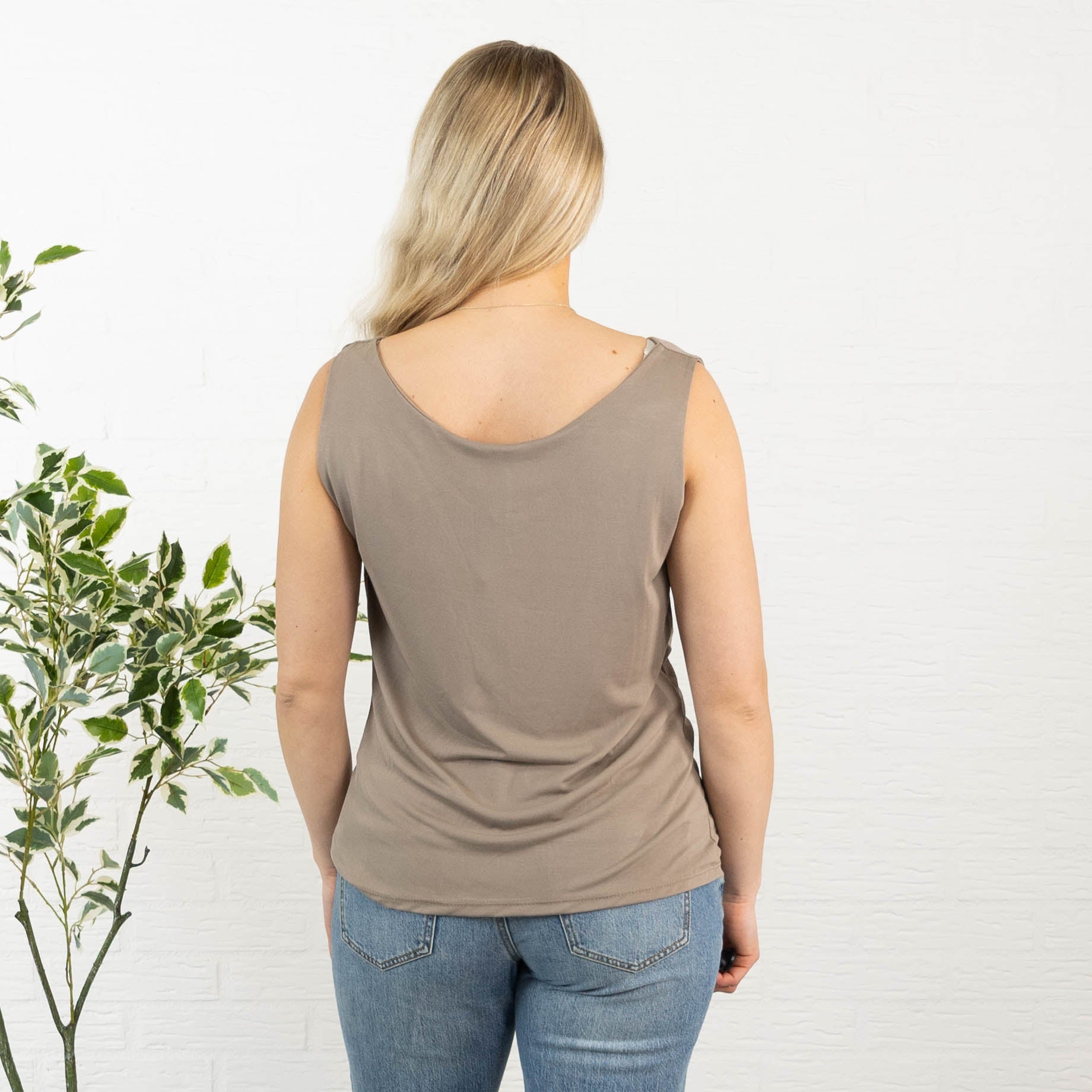 Melissa top, Taupe