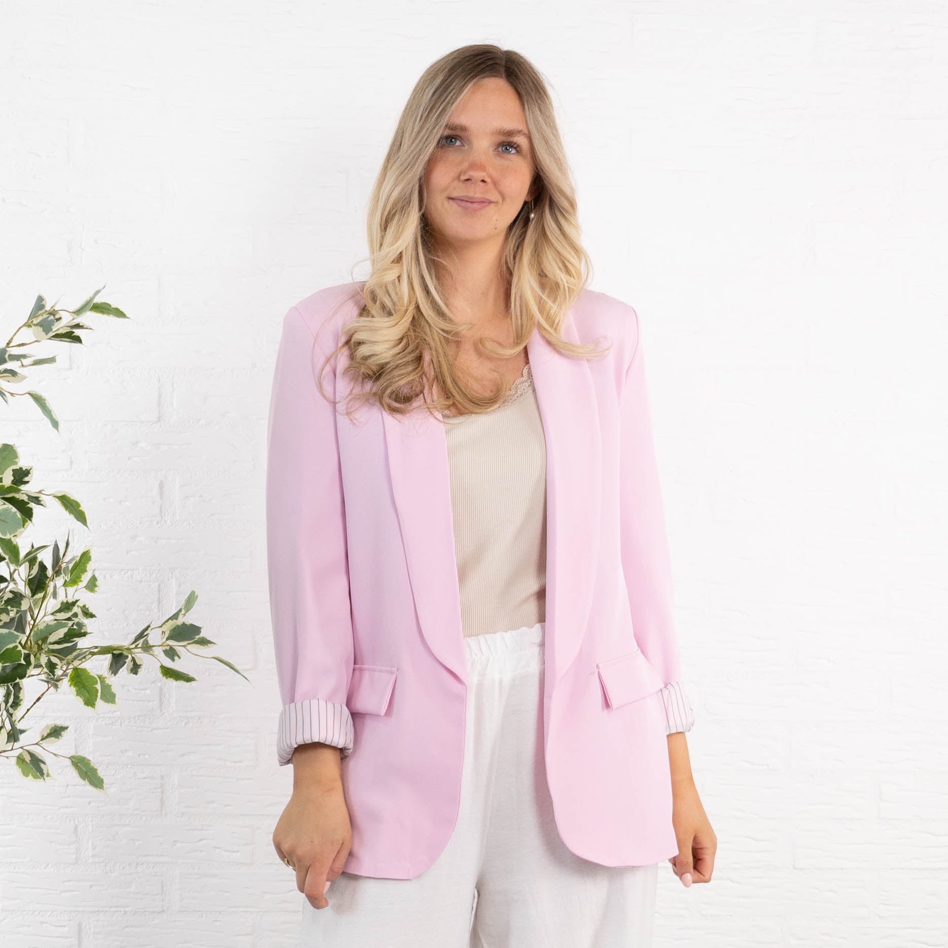 Ella blazer, Lyserød