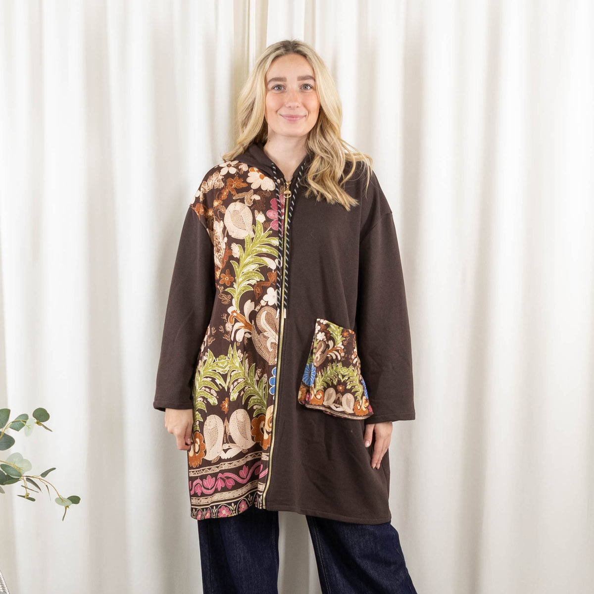 Theresa sweatshirt, Choko