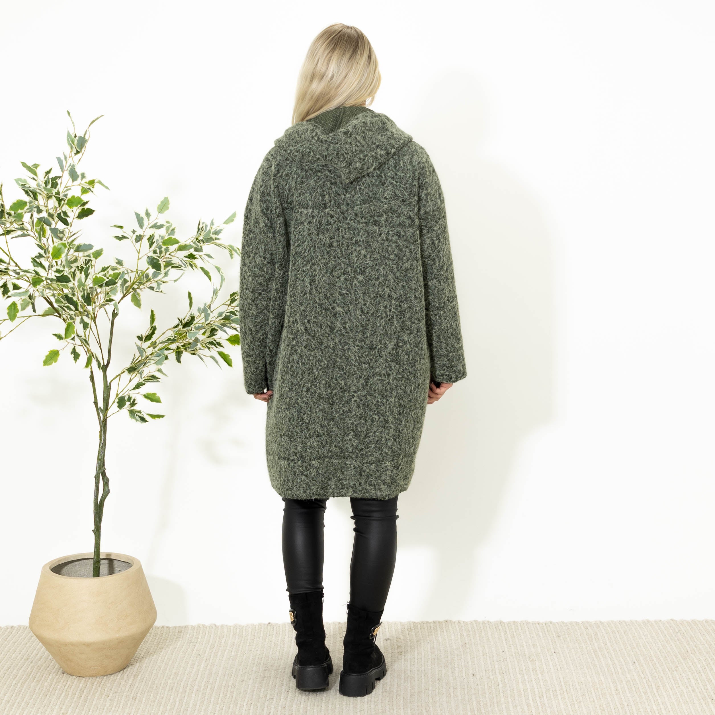 Maddie jakke m. lynlÄs, Khaki