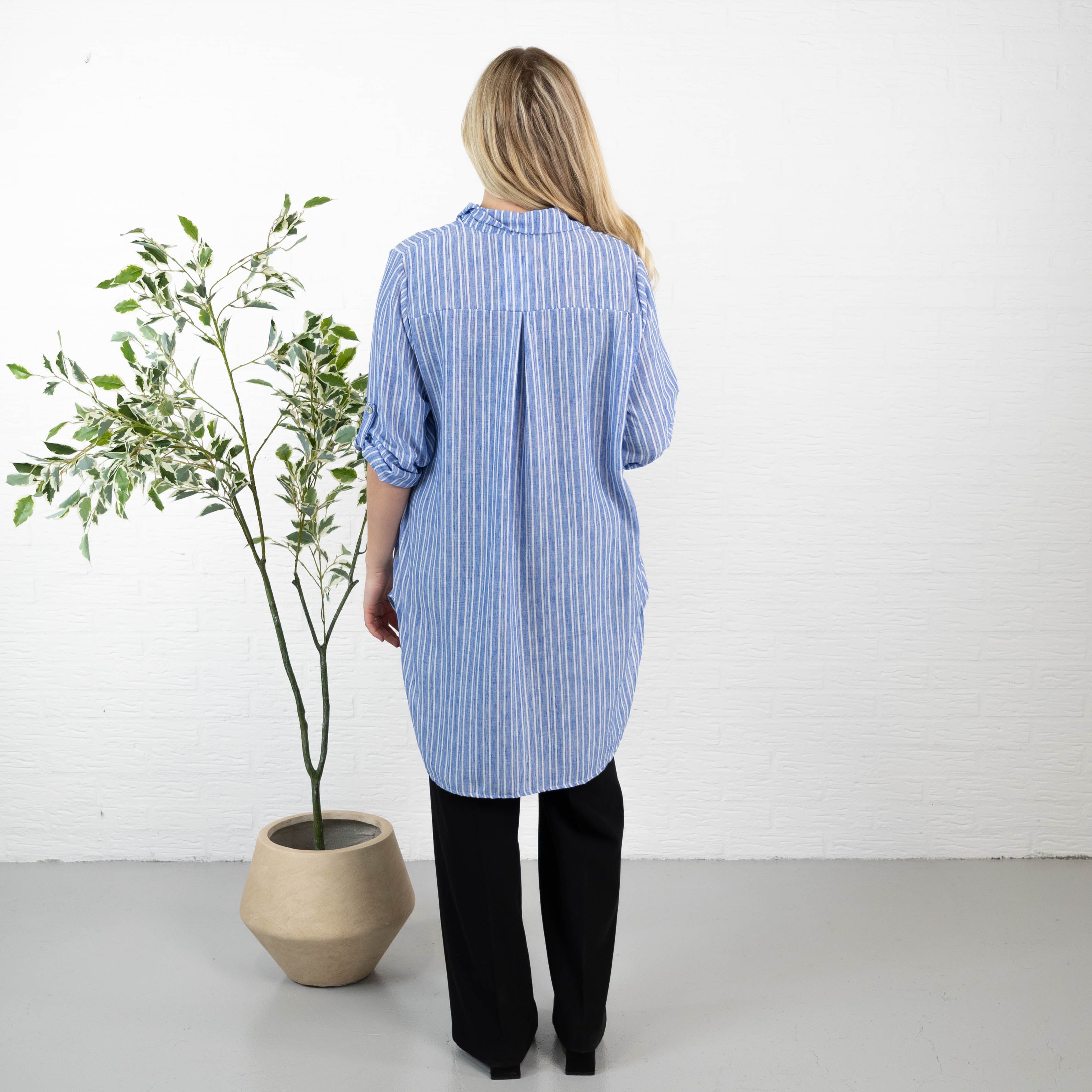 Jytte tunika, Lyseblå