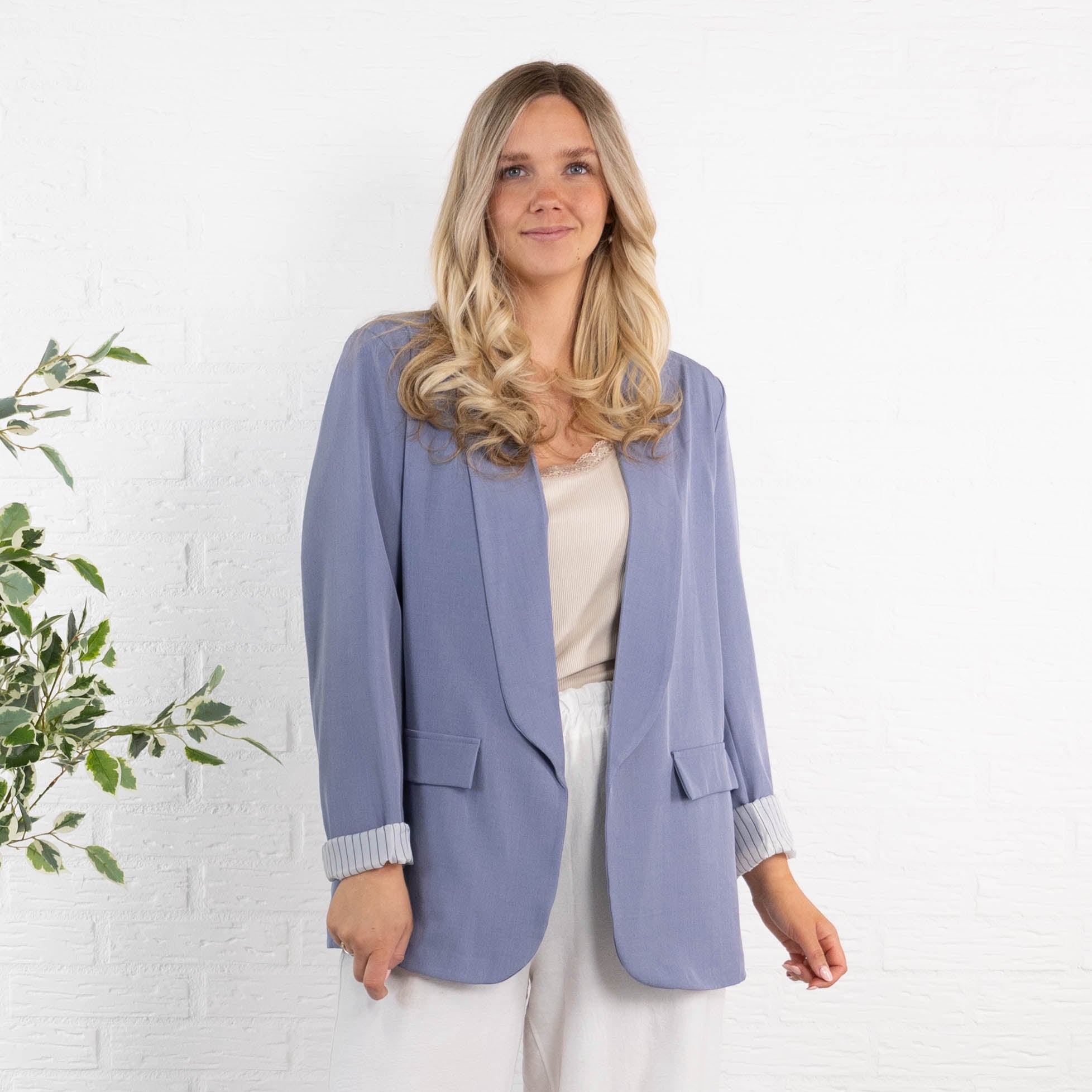 Ella blazer, Blå