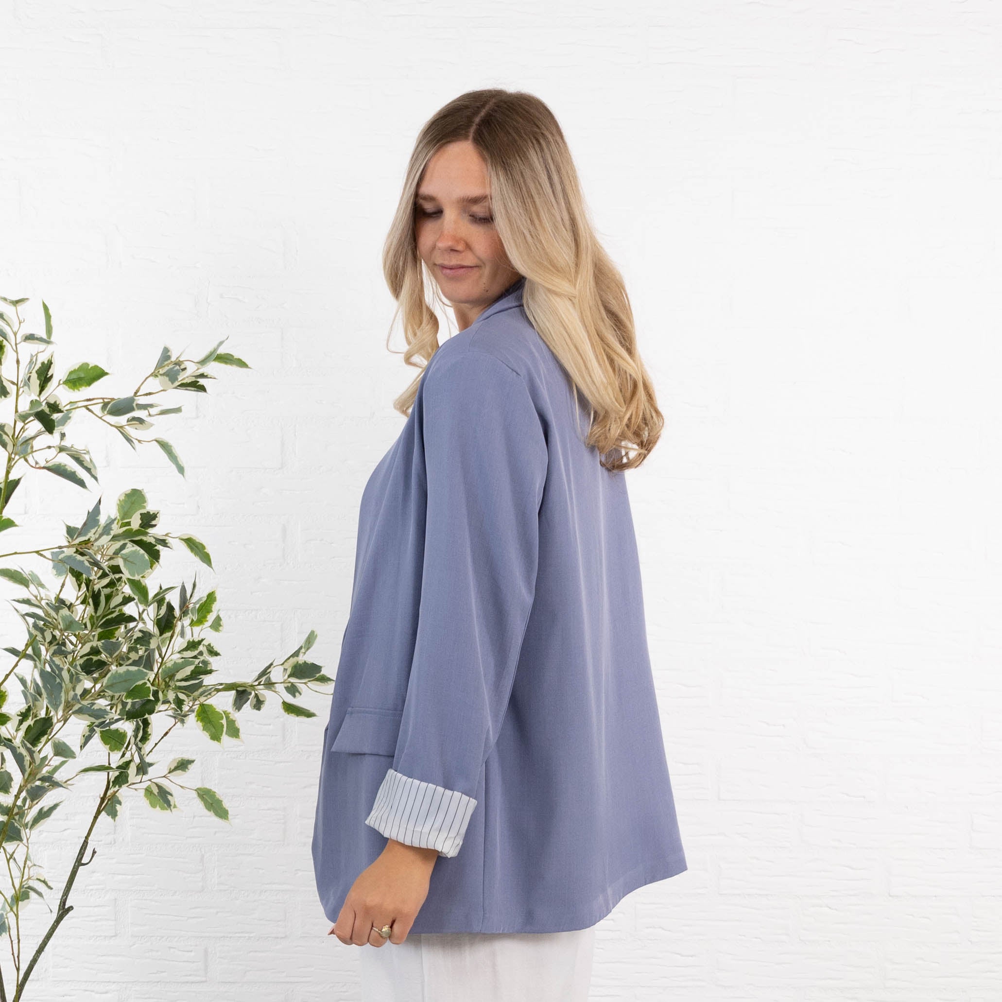 Ella blazer, Blå