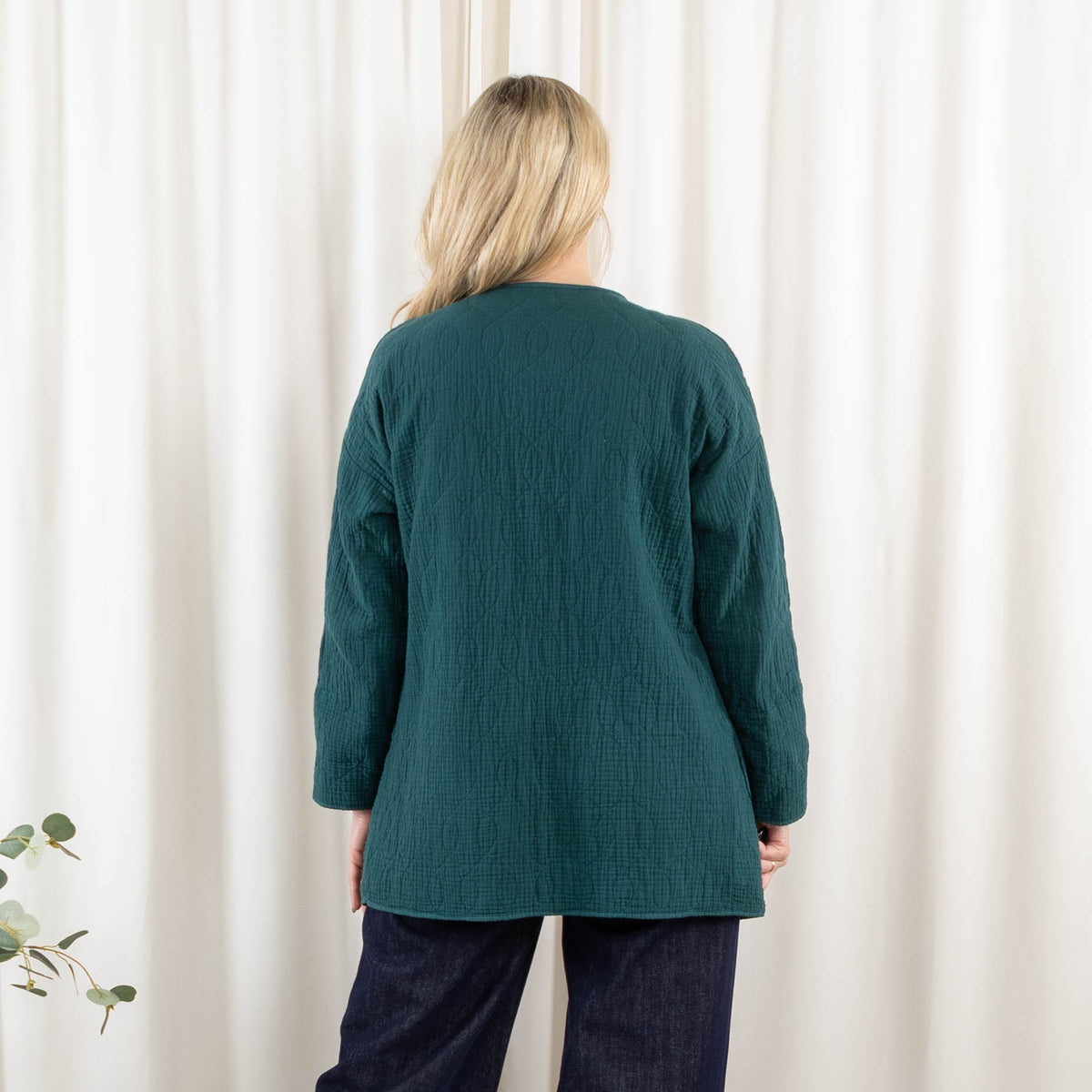 Esme blazer, Flaskegrøn