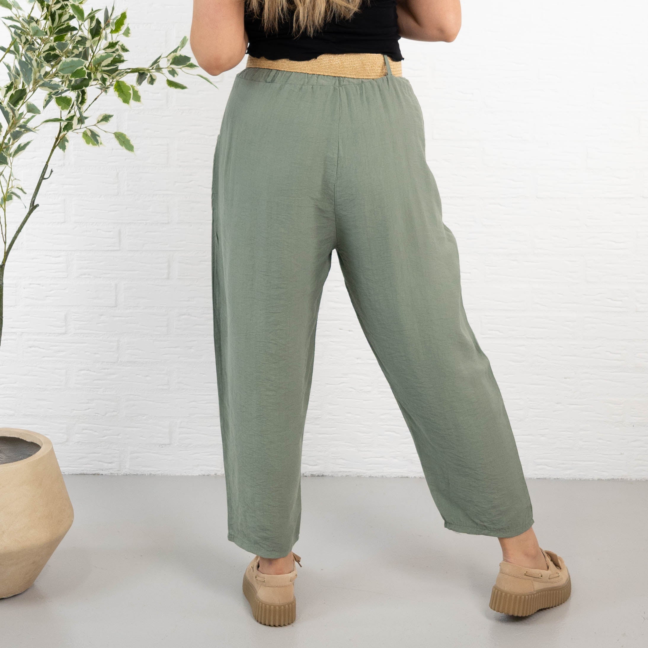 Oline bukser, Khaki