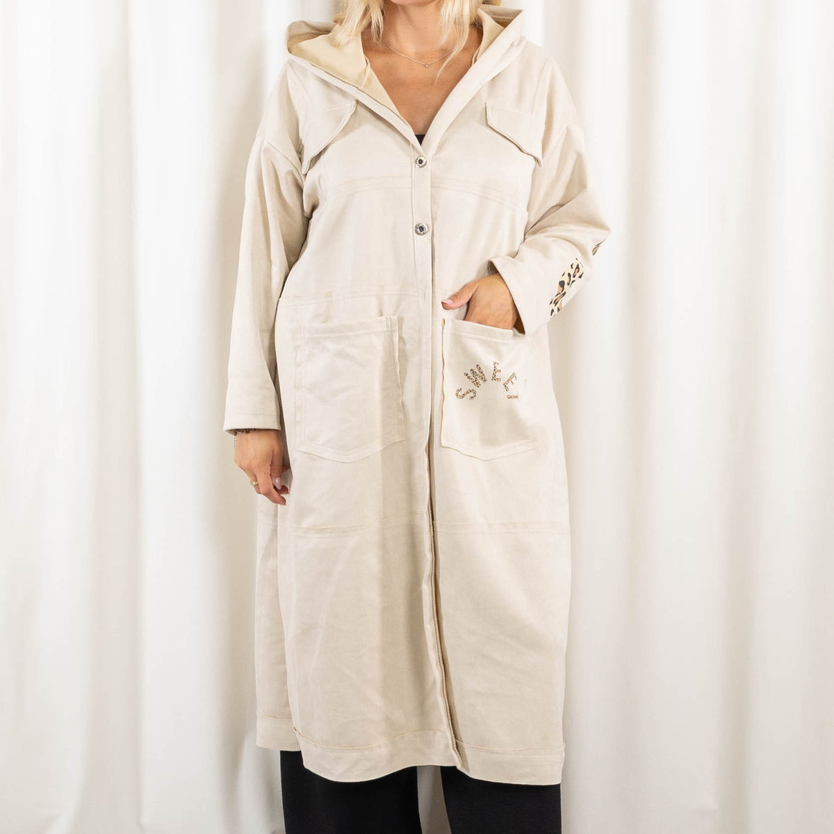 Alexis jakke, Beige