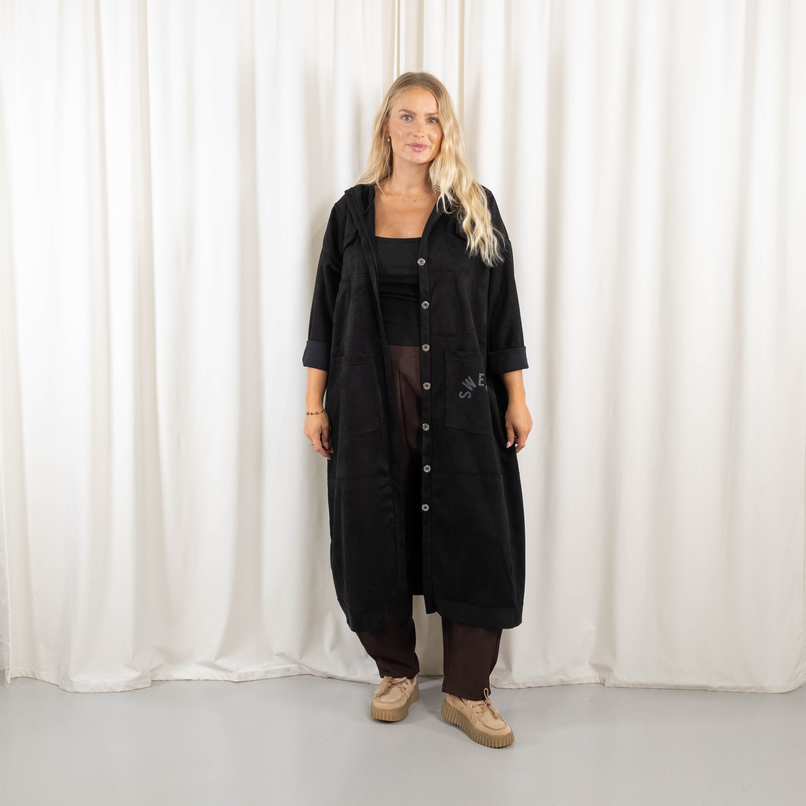 Alexis jakke, Sort