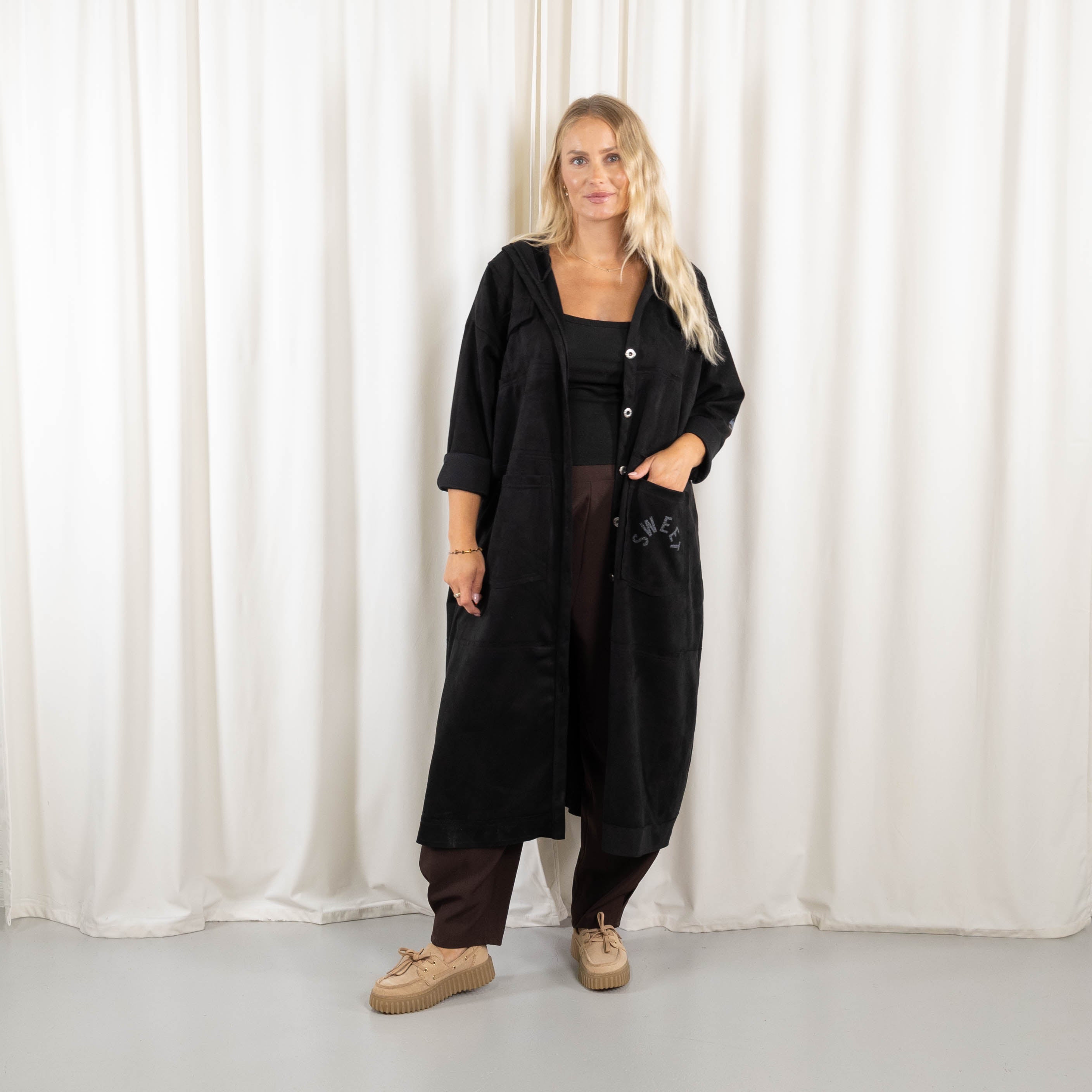 Alexis jakke, Sort