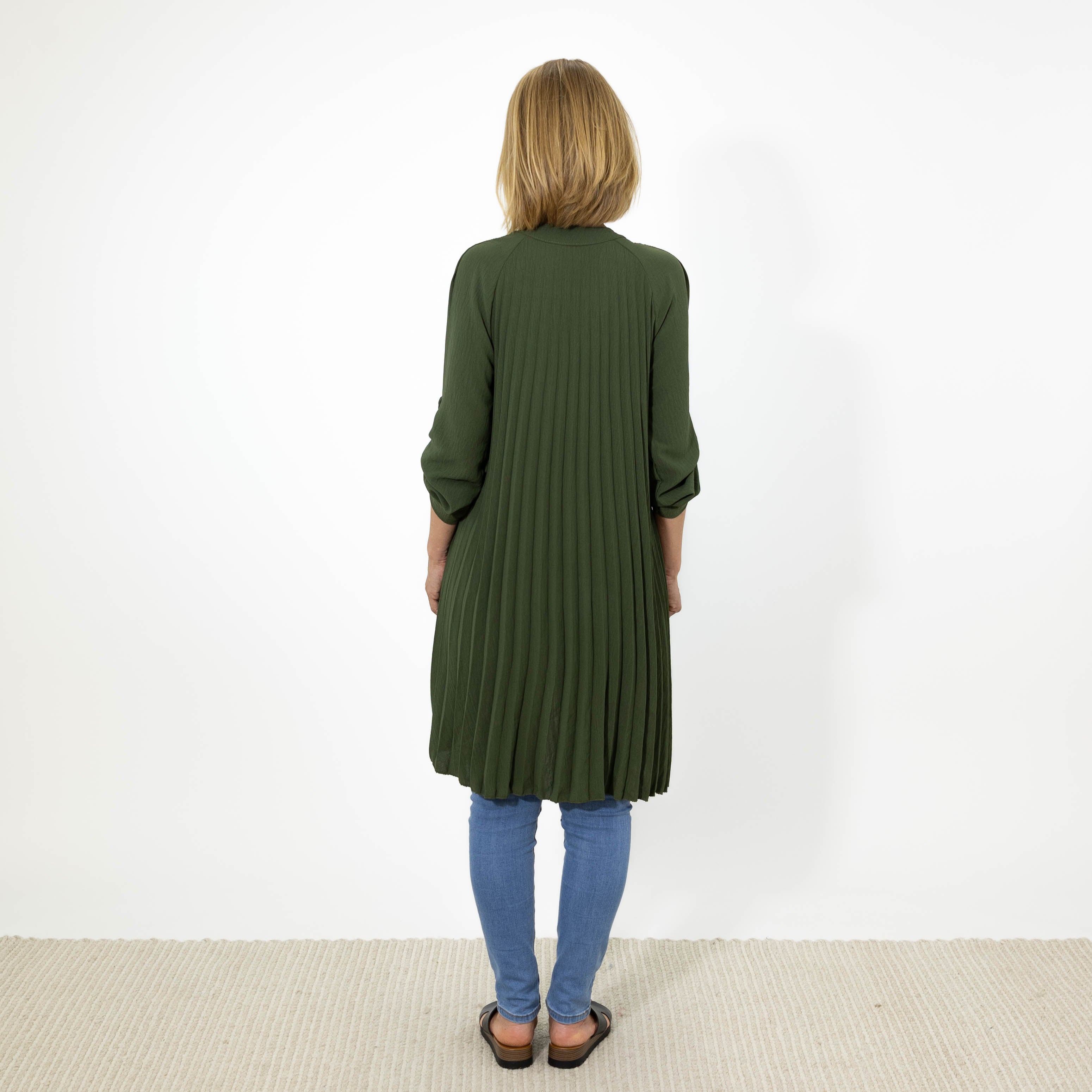 Derry skjorte tunika, Khaki