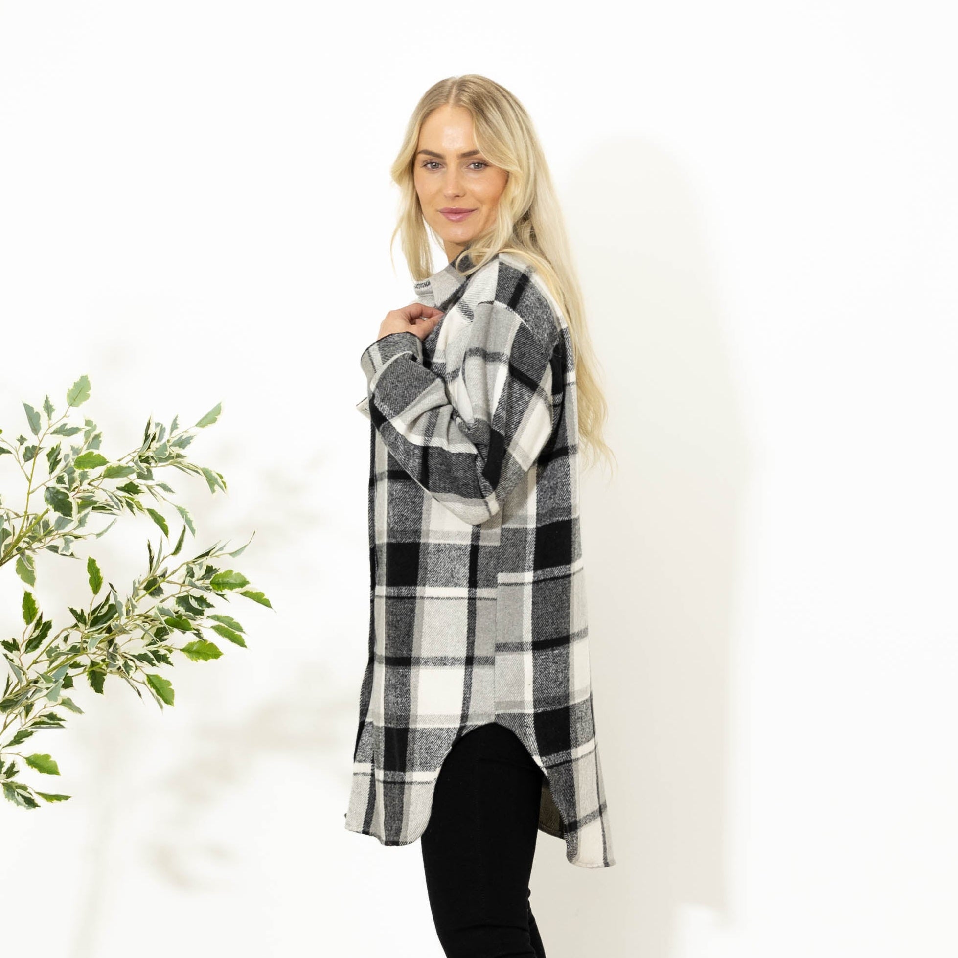 Amber ternet skovmands jakke, Sort