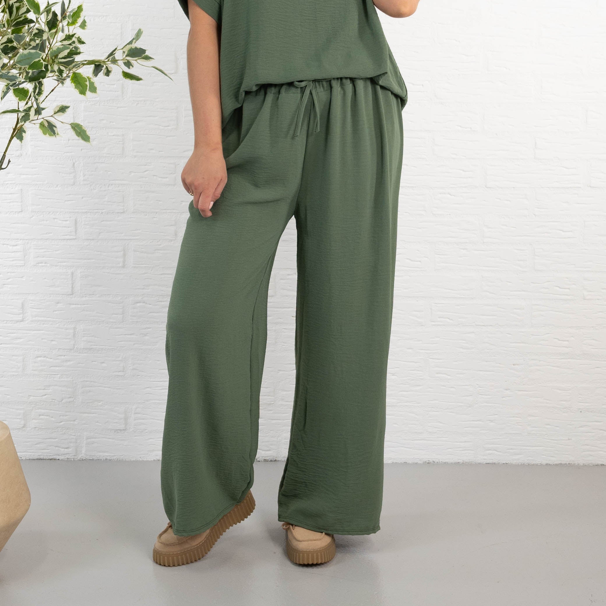 Marianne 2 delt sæt, Khaki