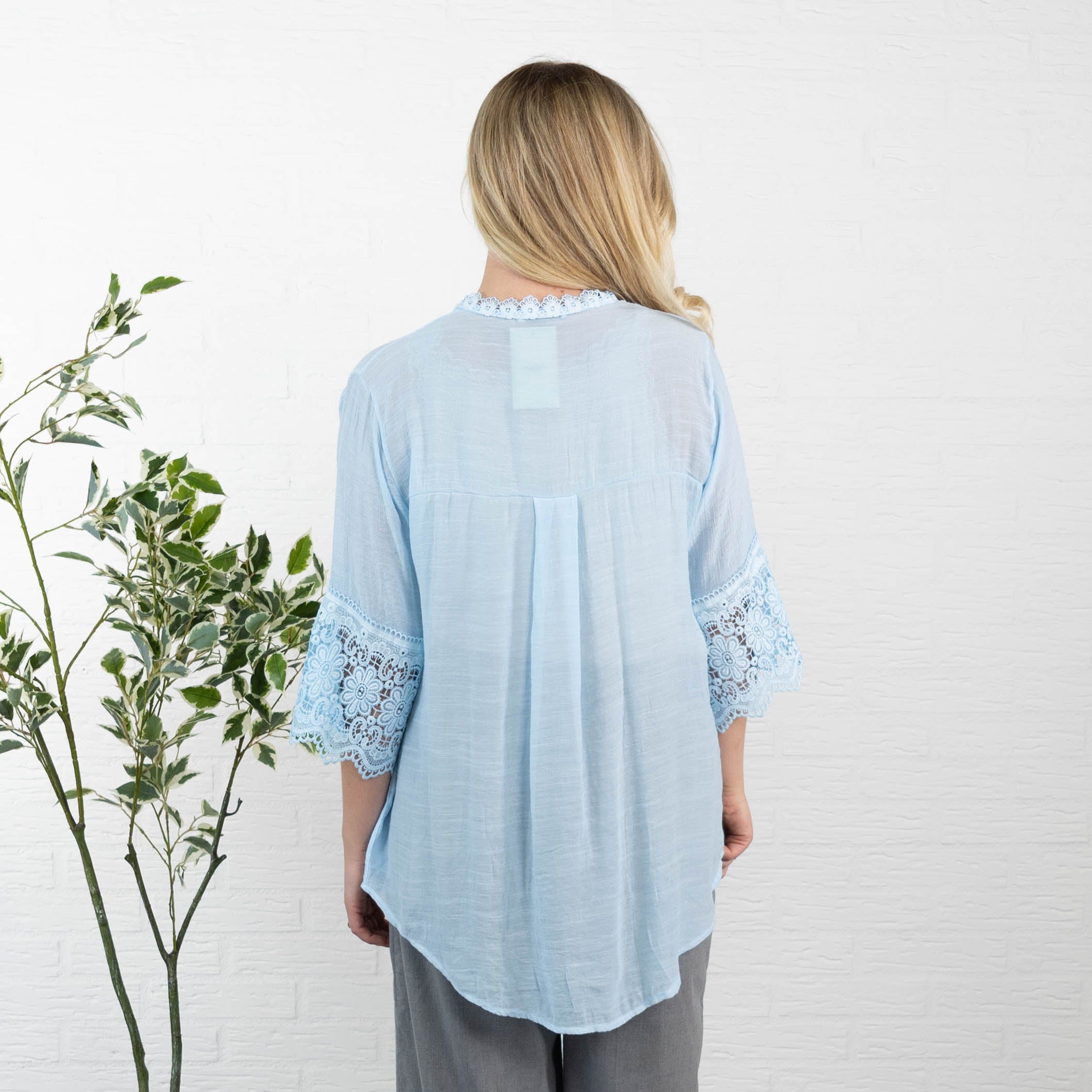 Sonny skjorte, Lyseblå