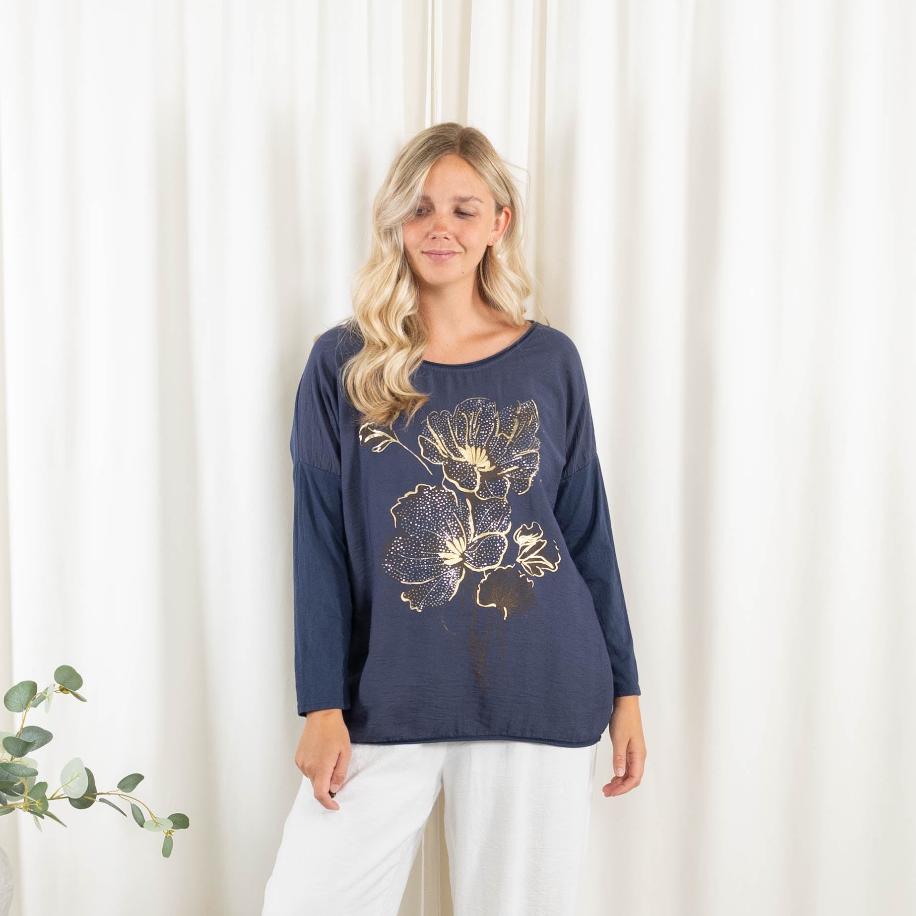 Albi t-shirt, Navy