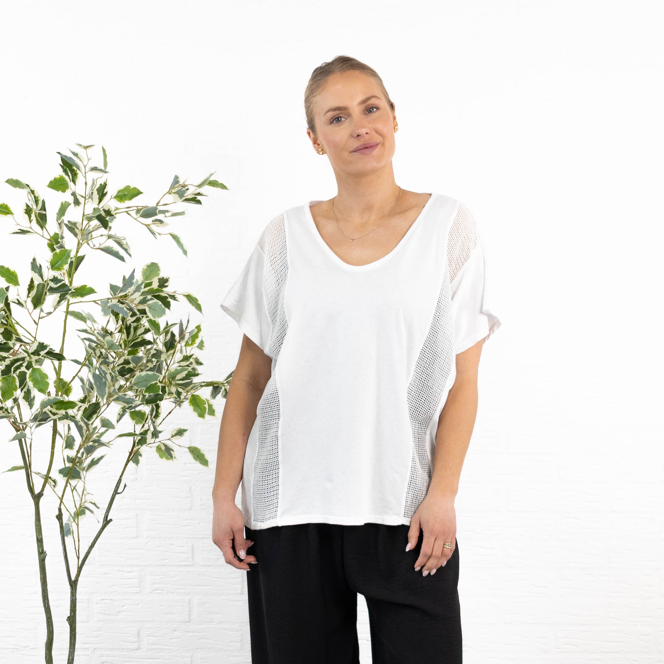 Willow t-shirt, Hvid