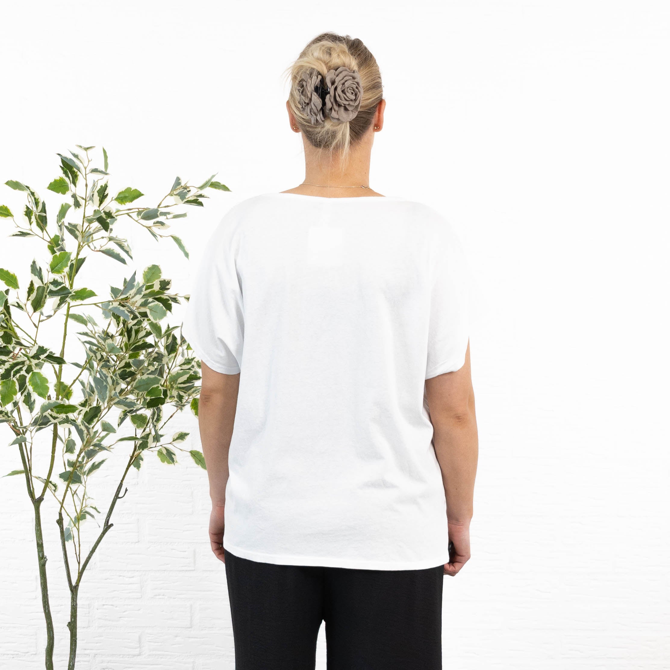 Willow t-shirt, Hvid