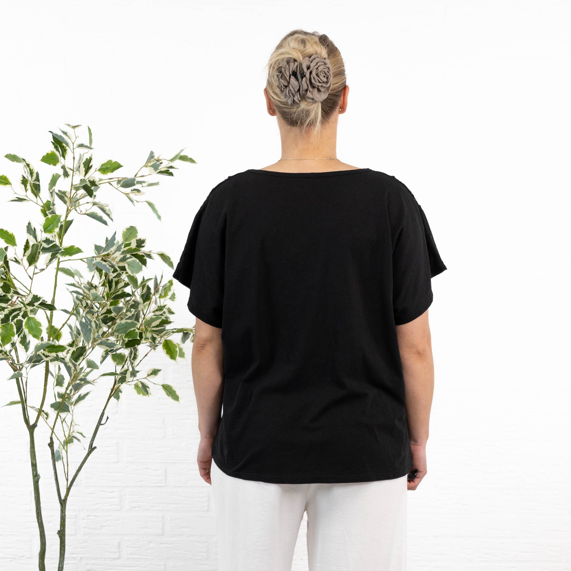Willow t-shirt, Sort