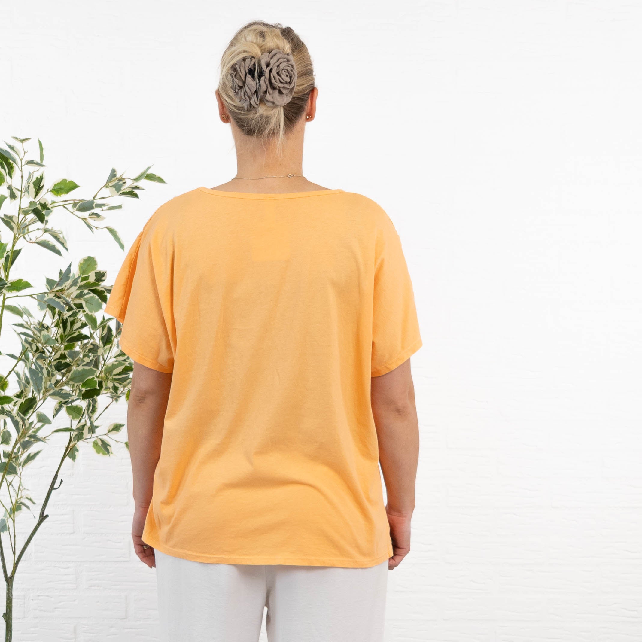 Willow t-shirt, Koral