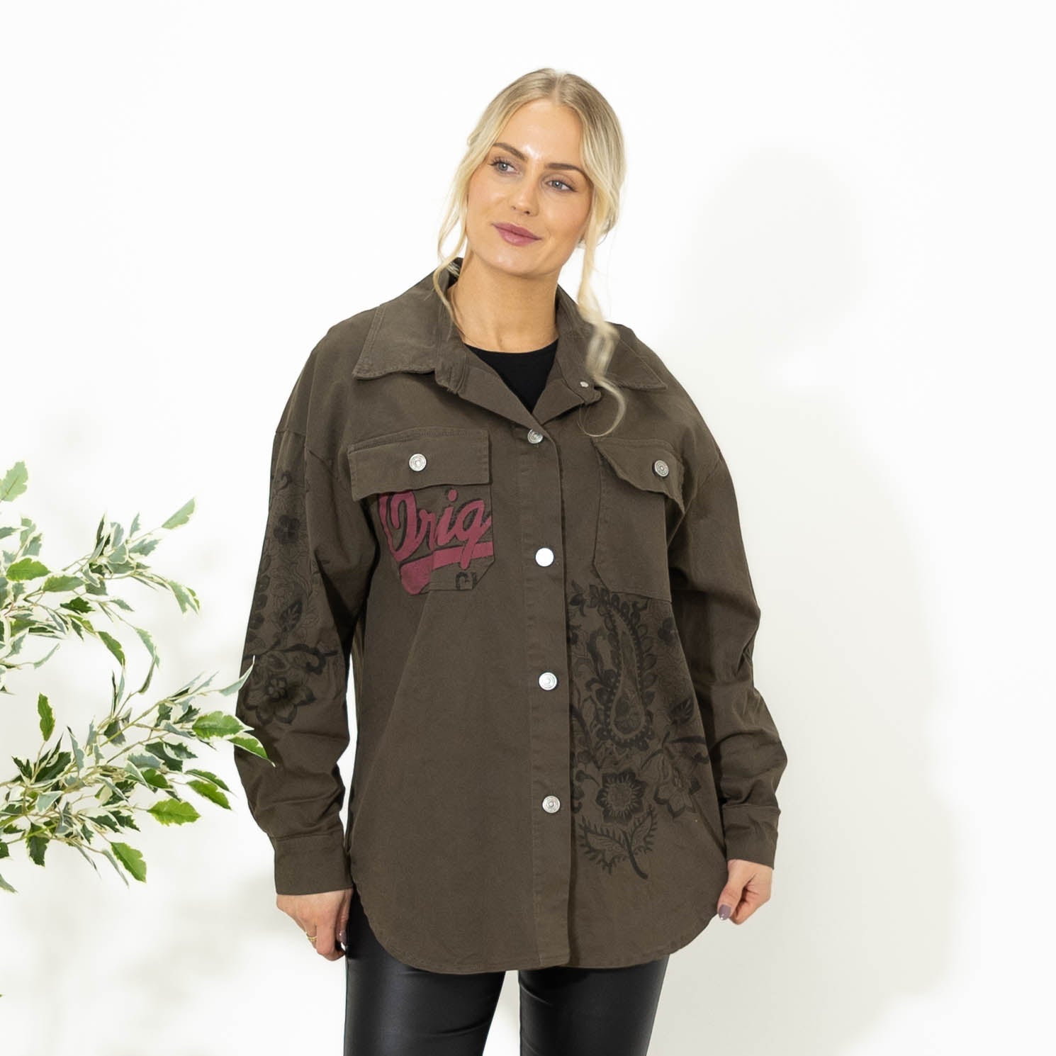 Ronnie twill jakke, Choko