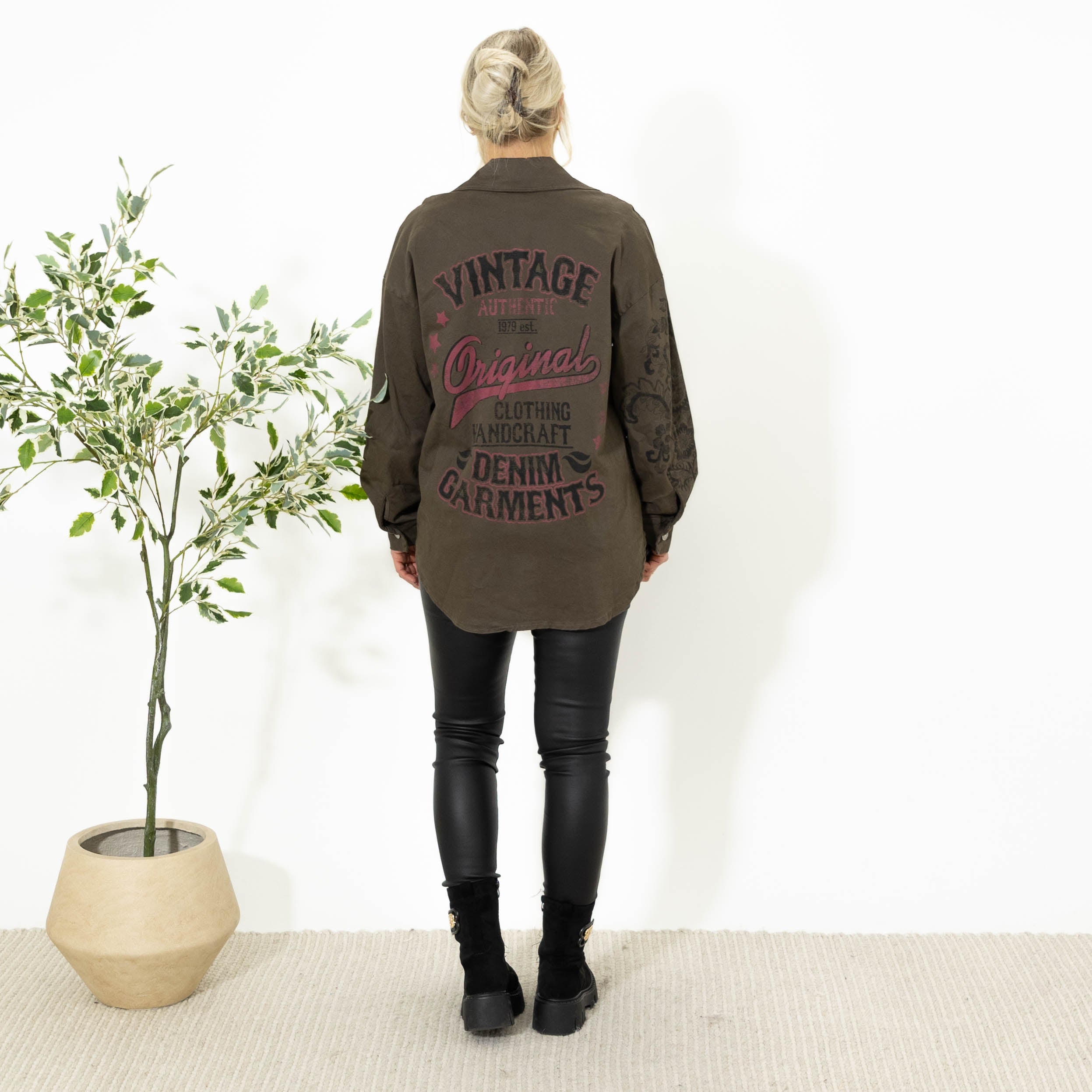 Ronnie twill jakke, Choko