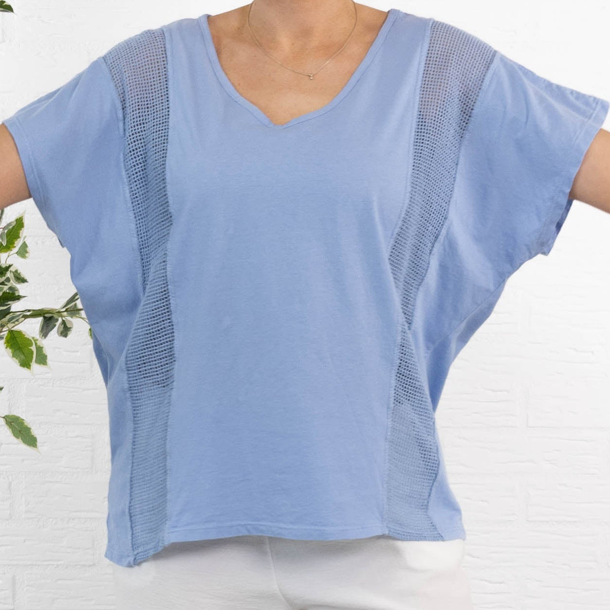 Willow t-shirt, Blå