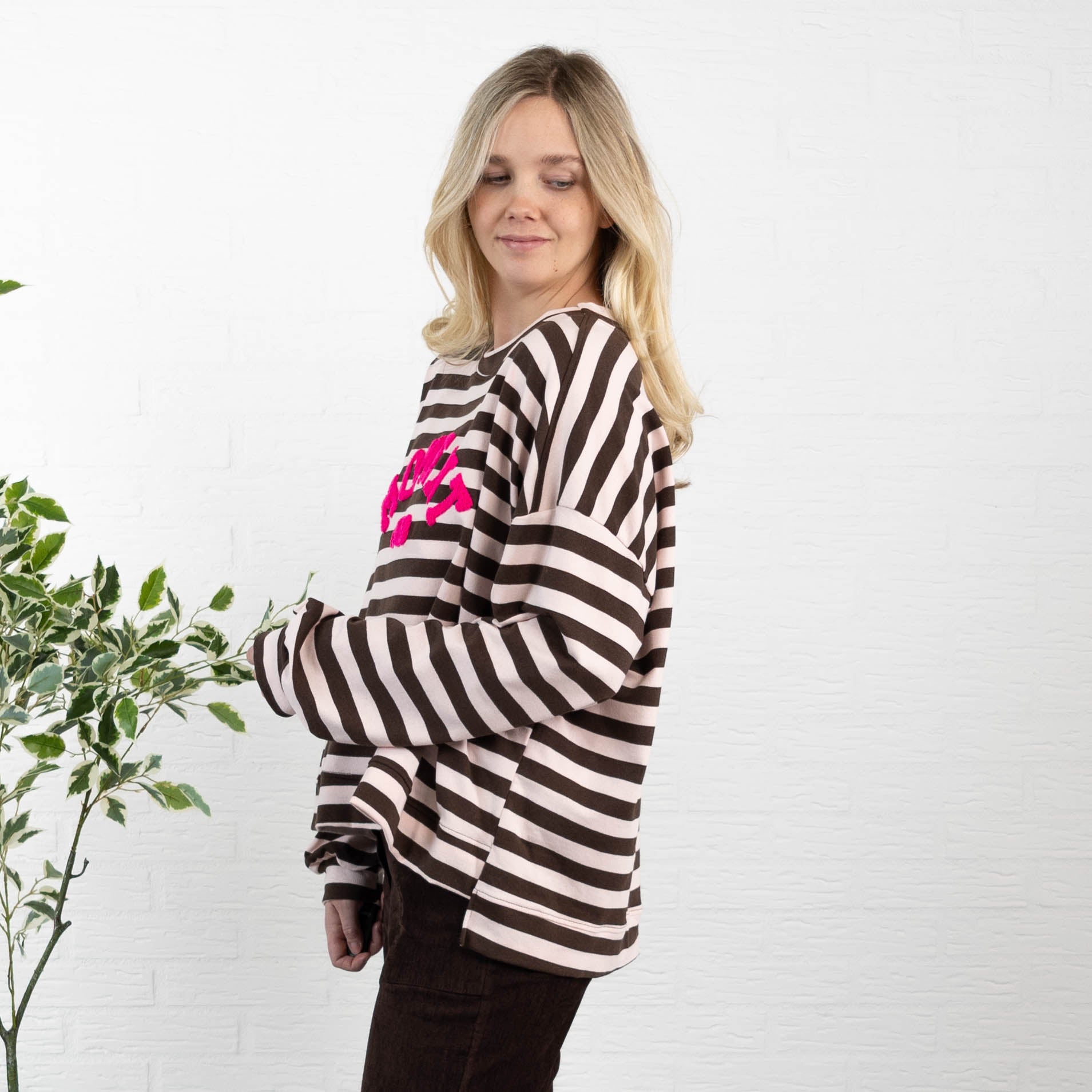 Moment sweatshirt, Rosa