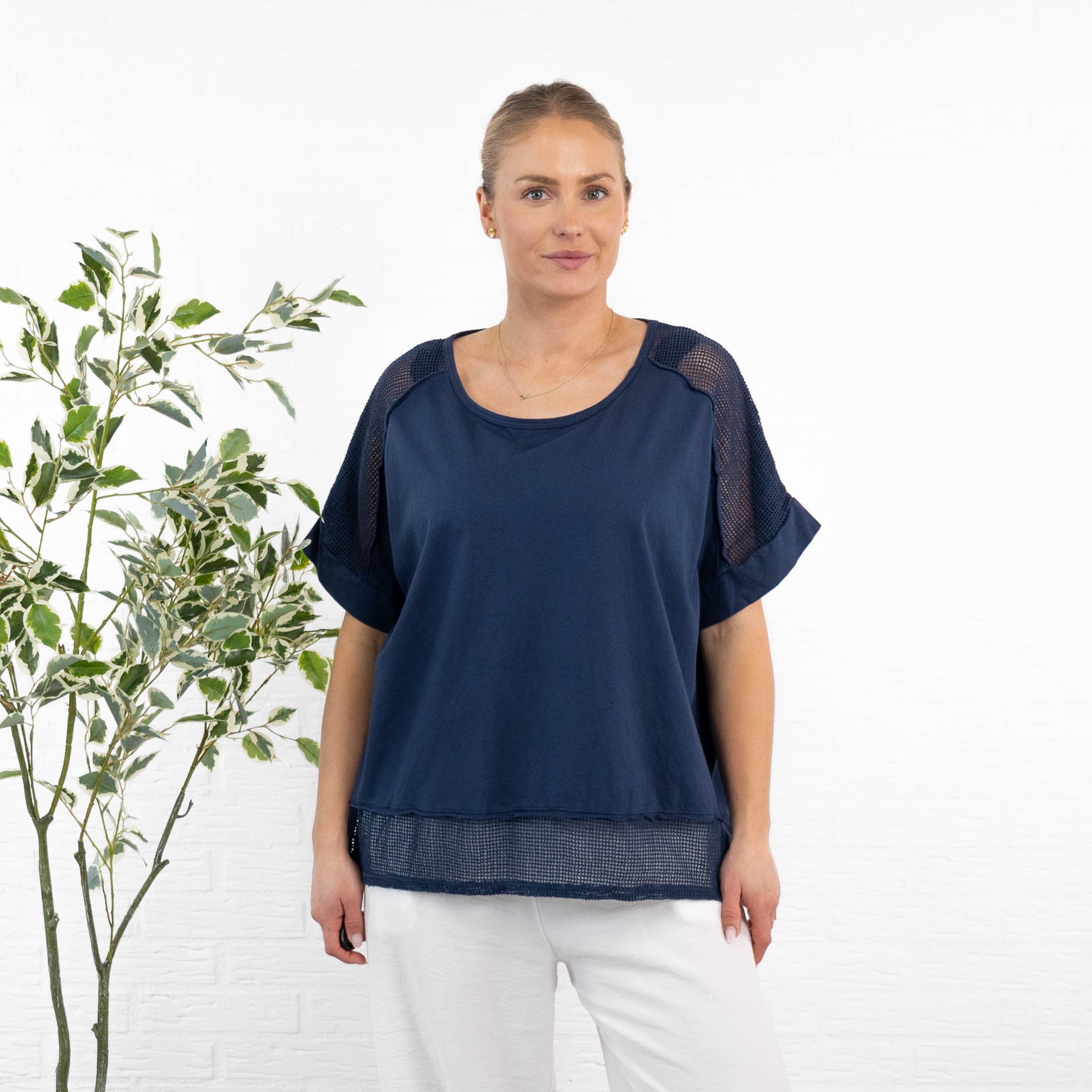 Milo t-shirt, Navy