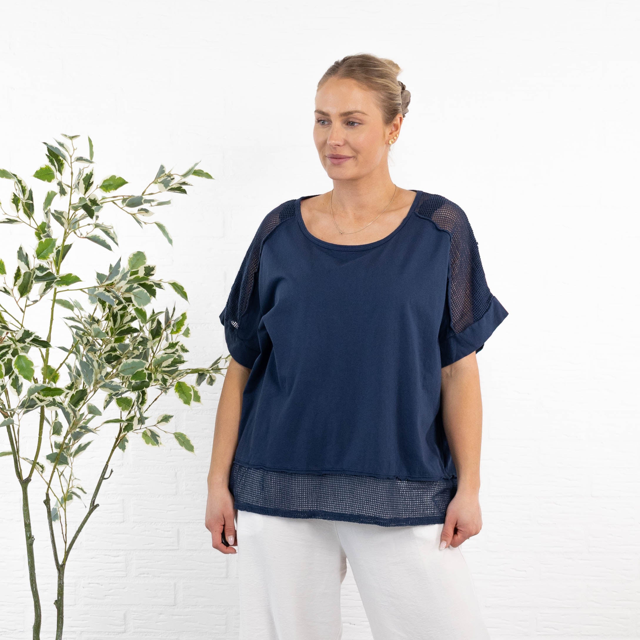 Milo t-shirt, Navy