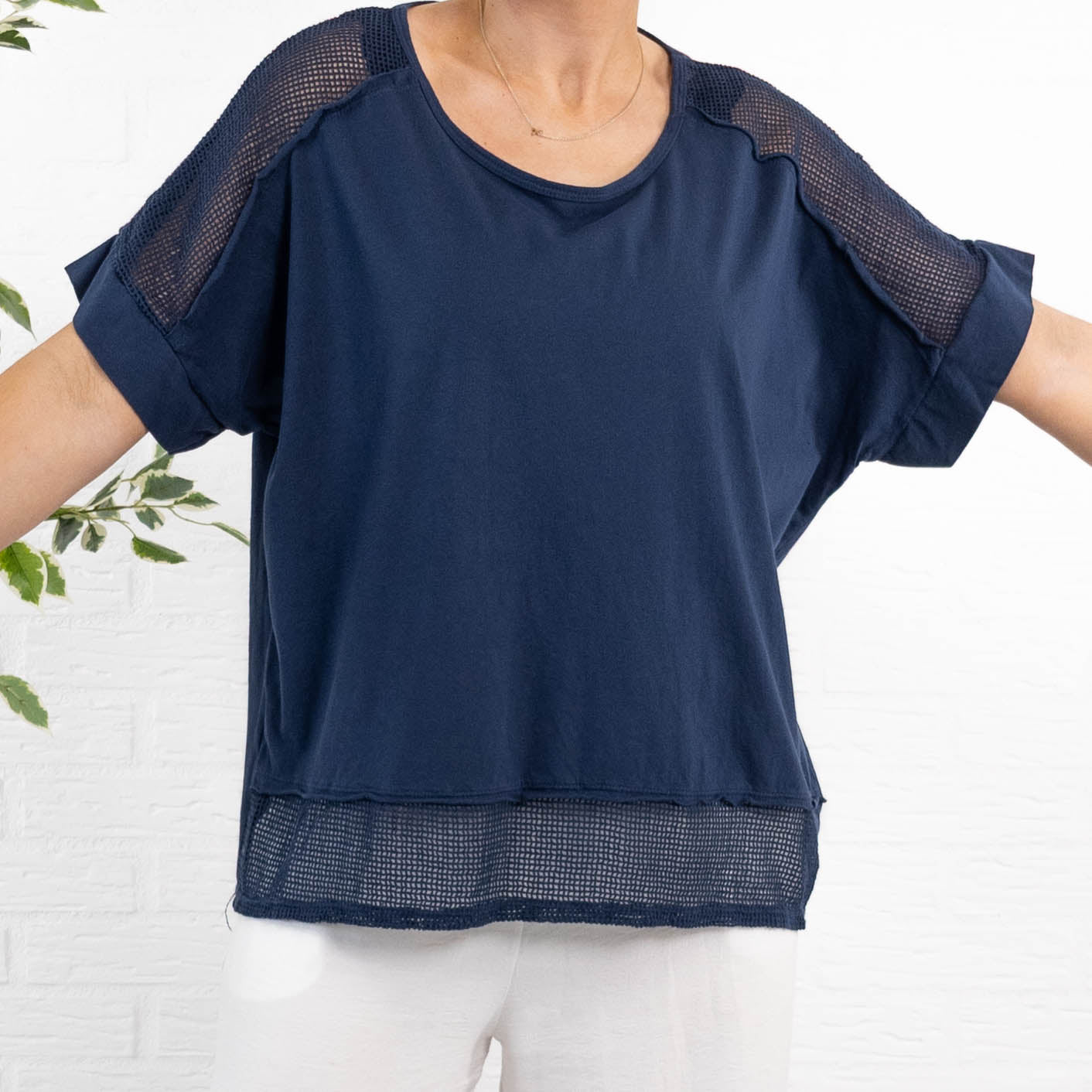 Milo t-shirt, Navy