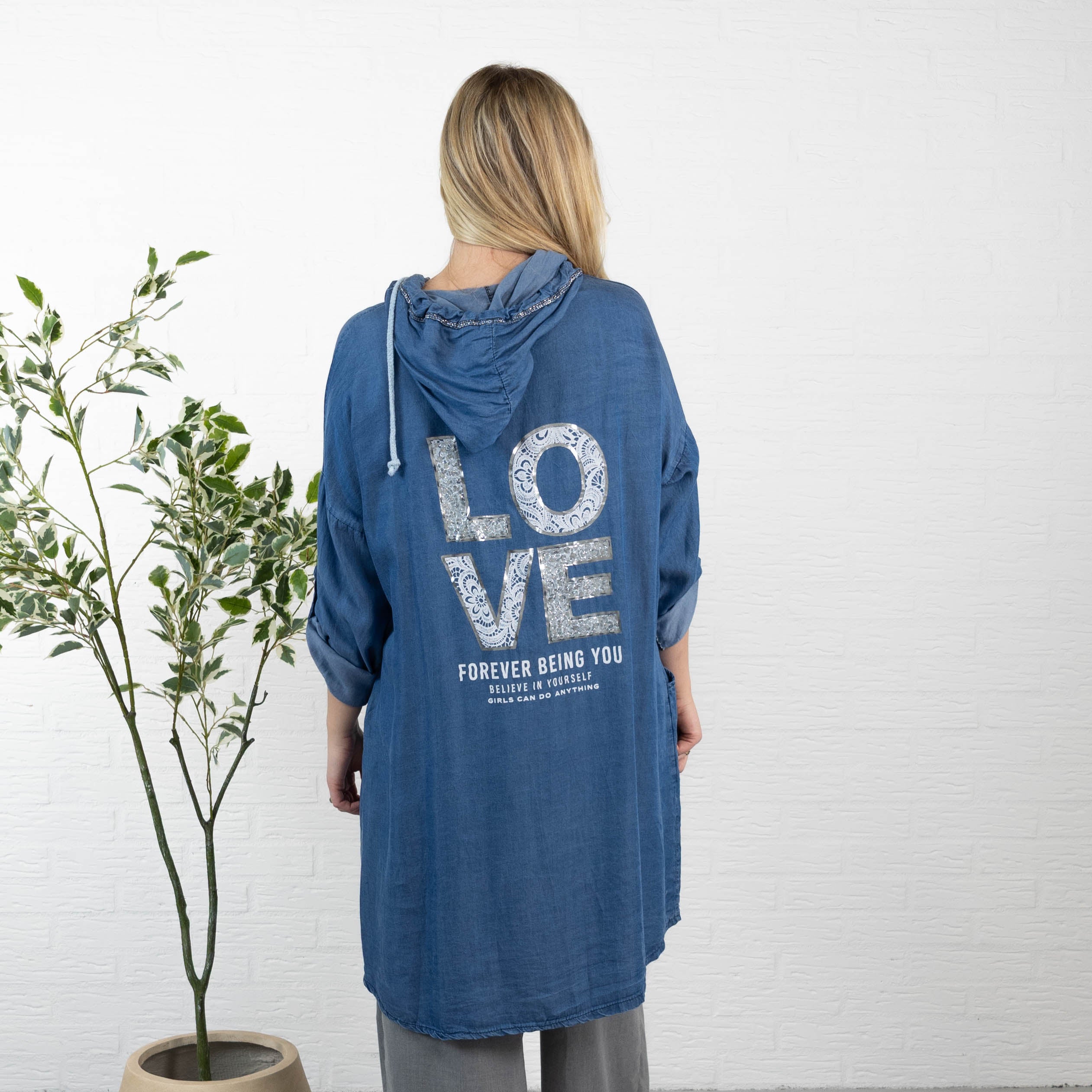 Love kjole, Denim