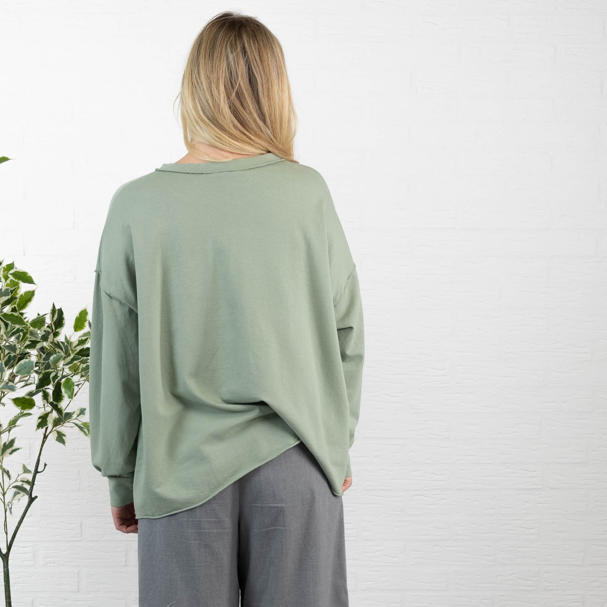 LEVEL 1 sweatshirt, Khaki