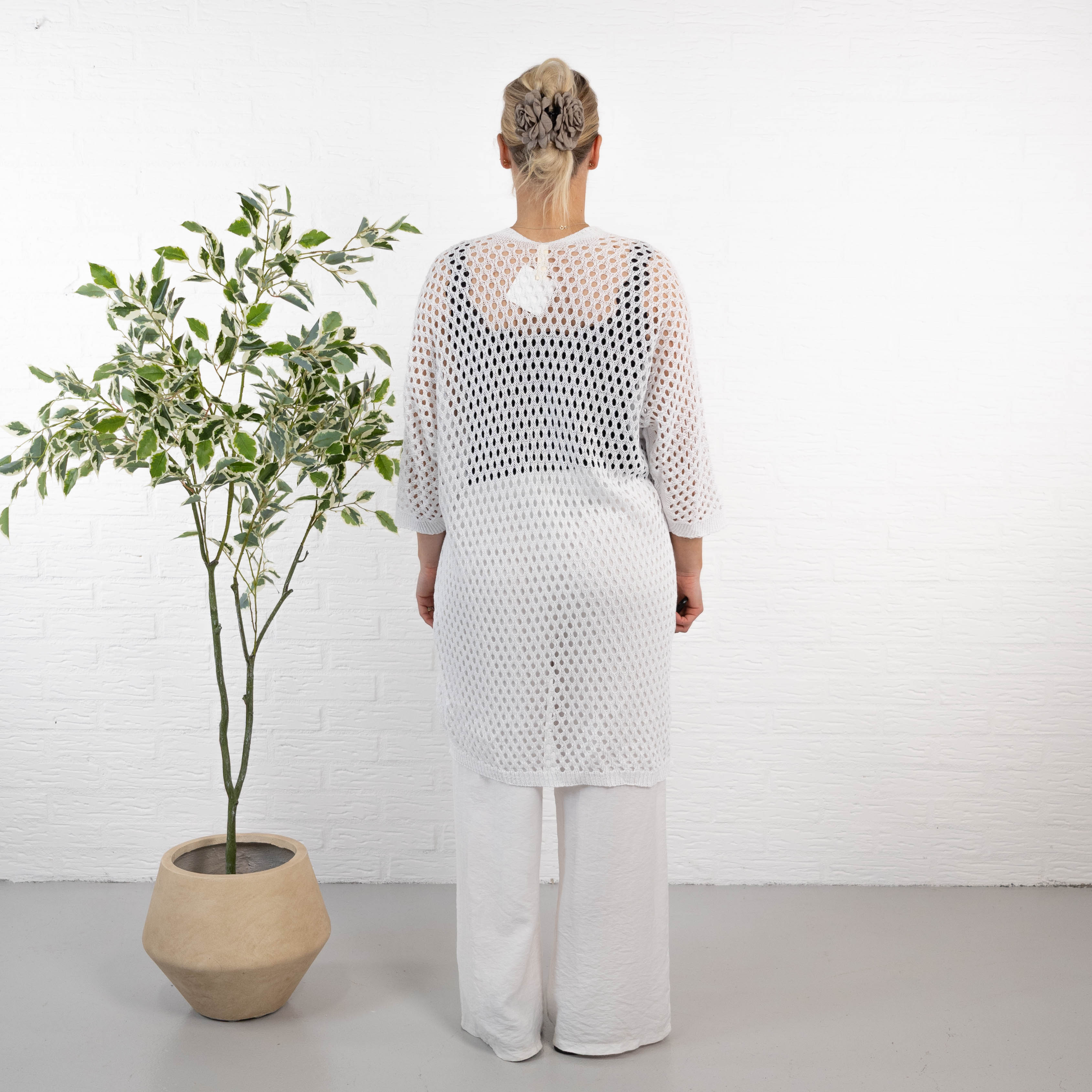 Sira Cardigan, Hvid