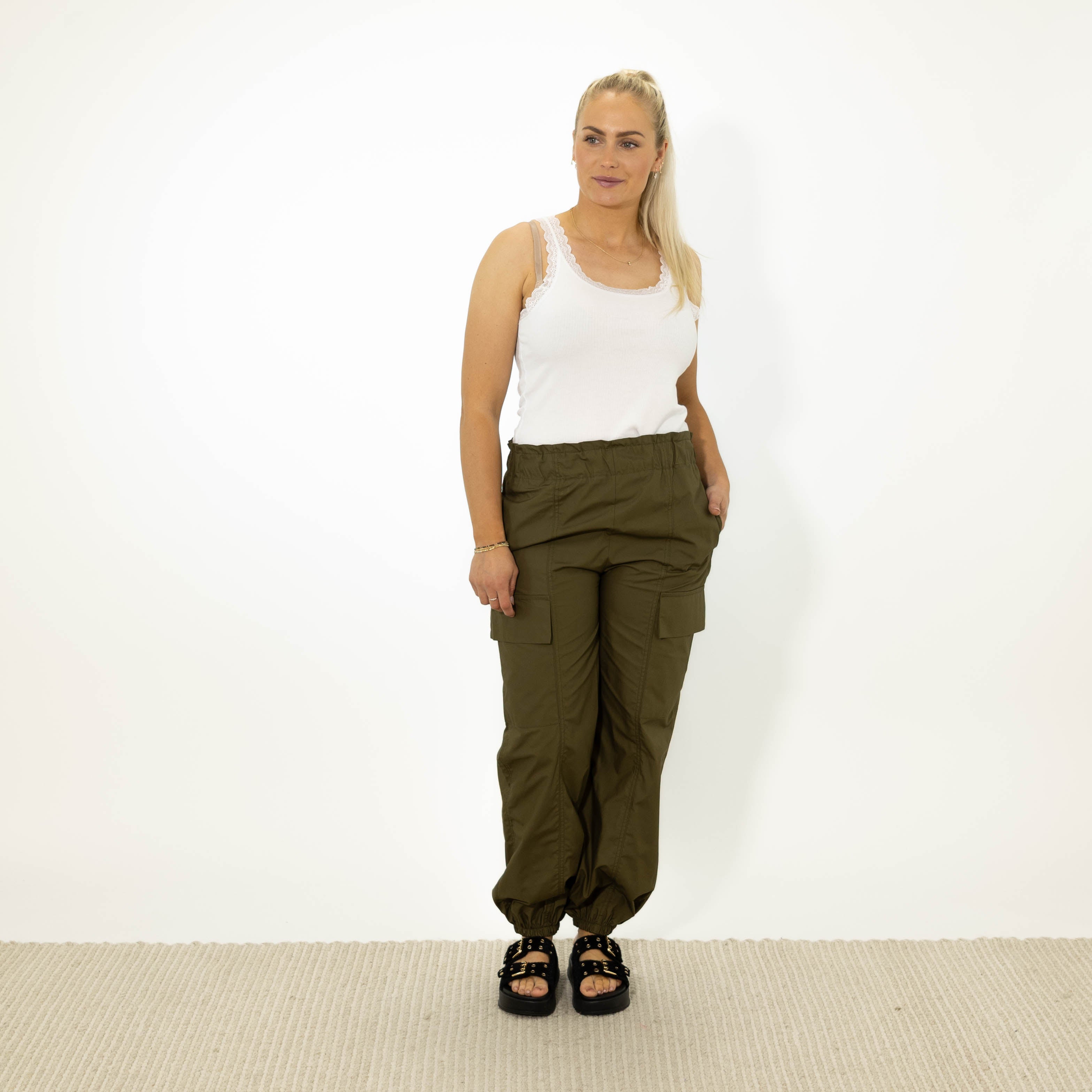 Bella combat bukser, Khaki