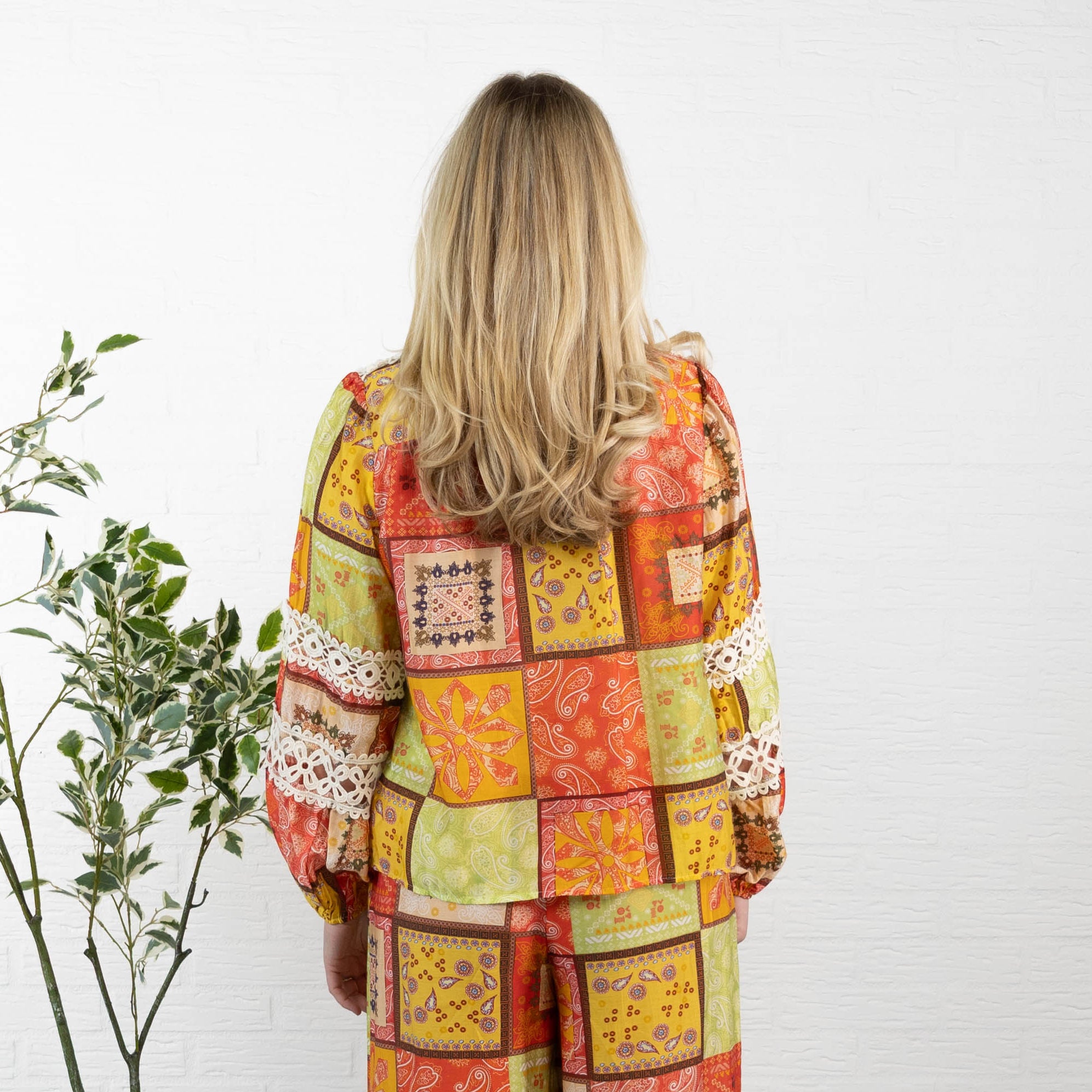 Andrea skjorte, Orange