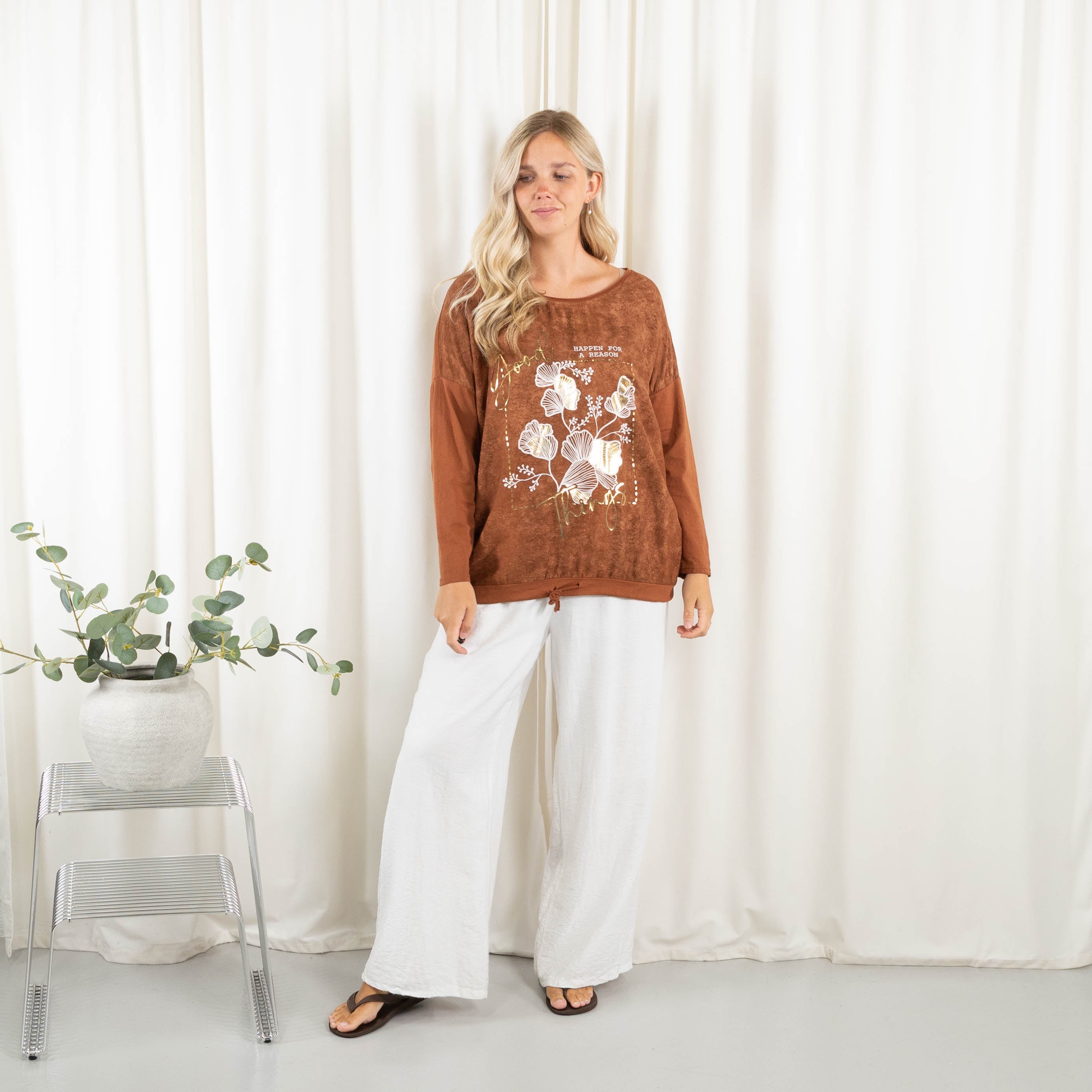 Shelby t-shirt, Terracotta