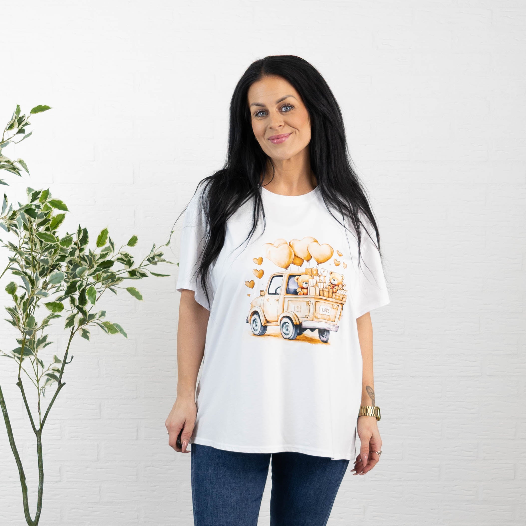 Jayla t-shirt, Taupe