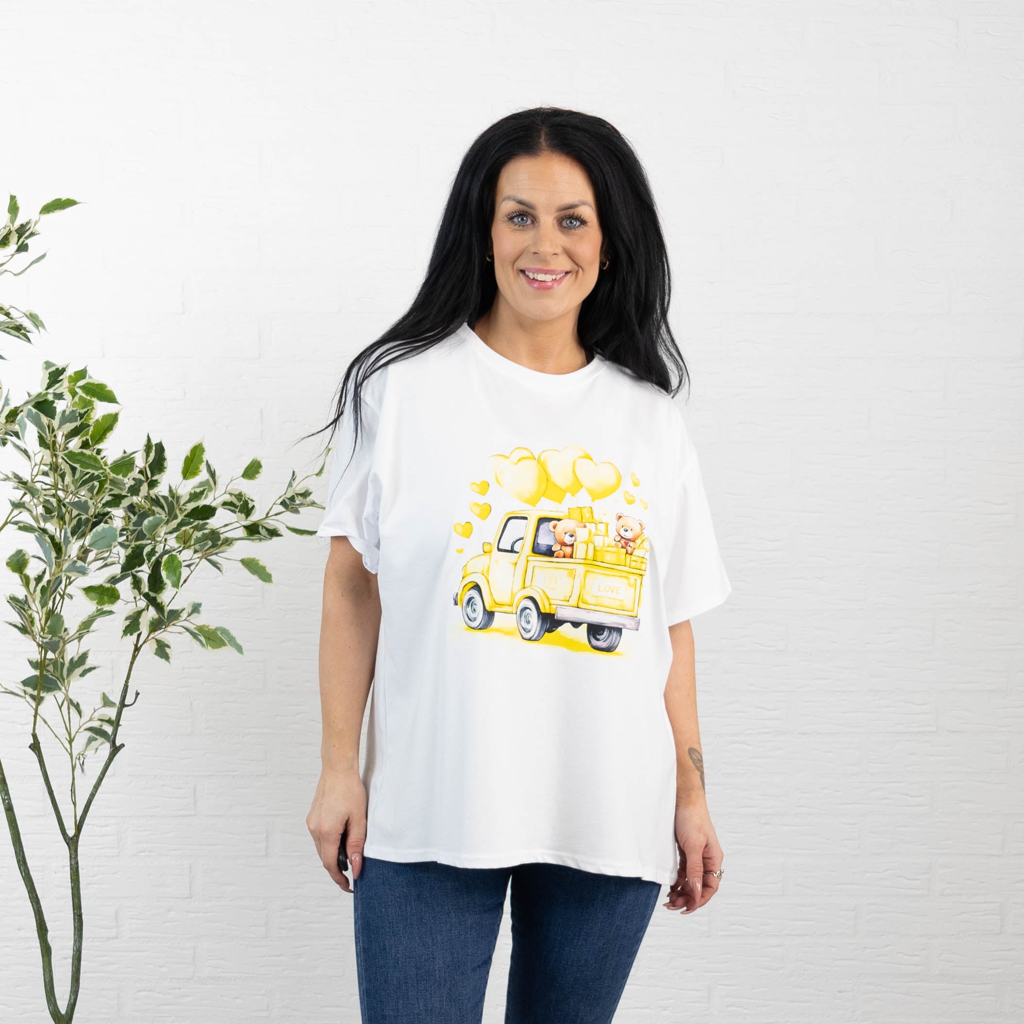 Jayla t-shirt, Gul