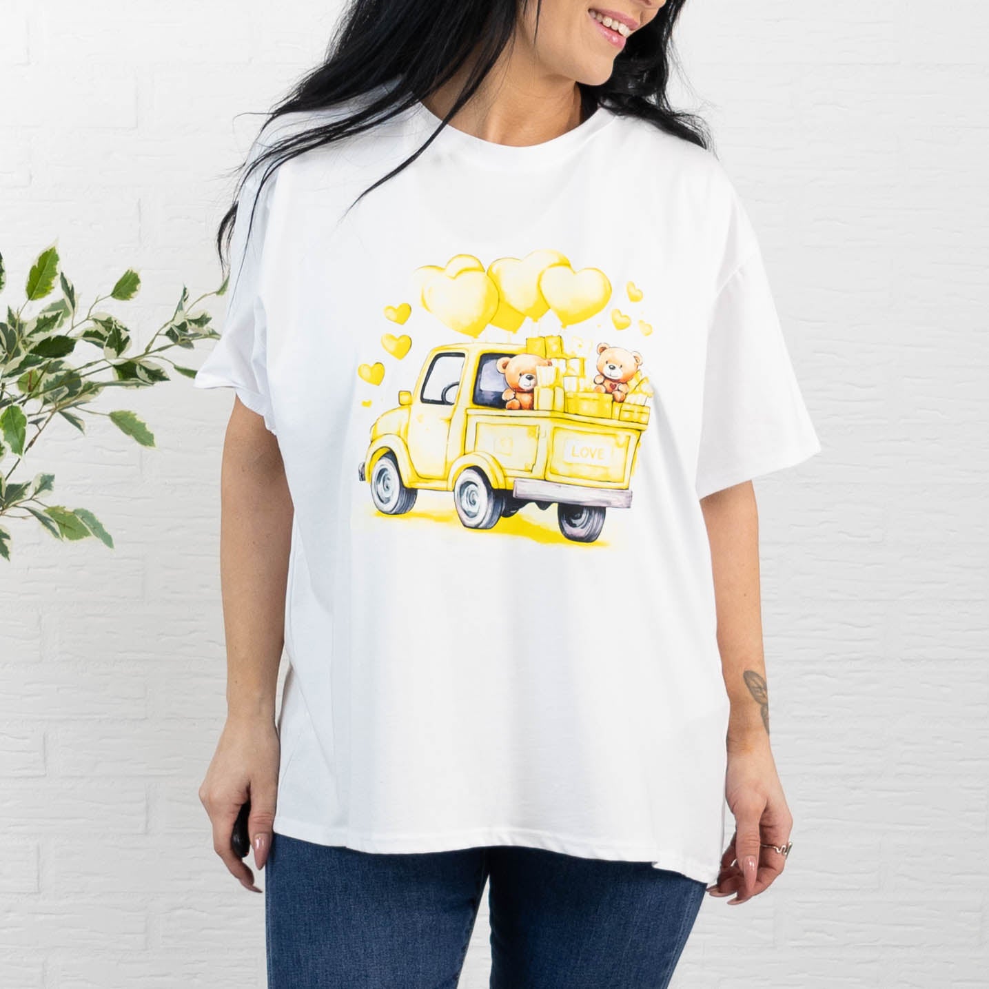 Jayla t-shirt, Gul