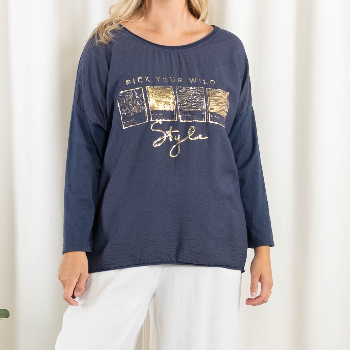 Blake t-shirt, Navy