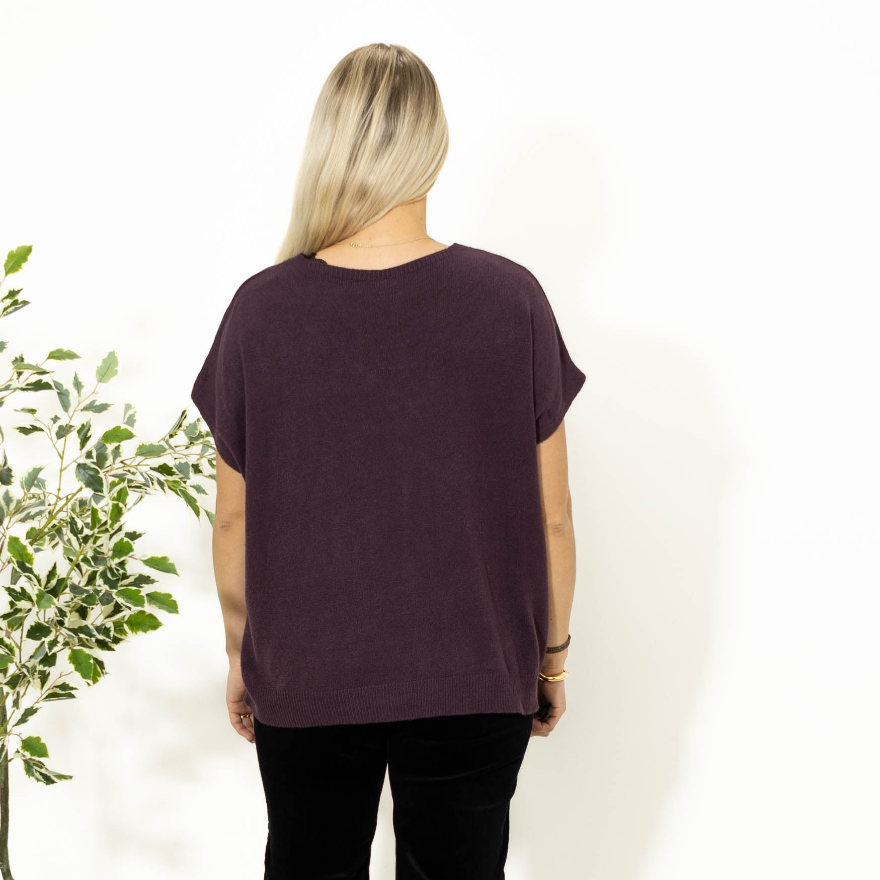 Lene strikvest, Lilla