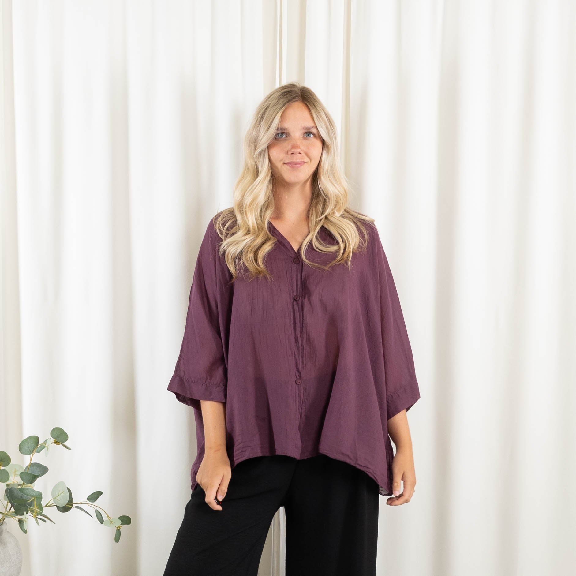 Hazel bluse, Purple