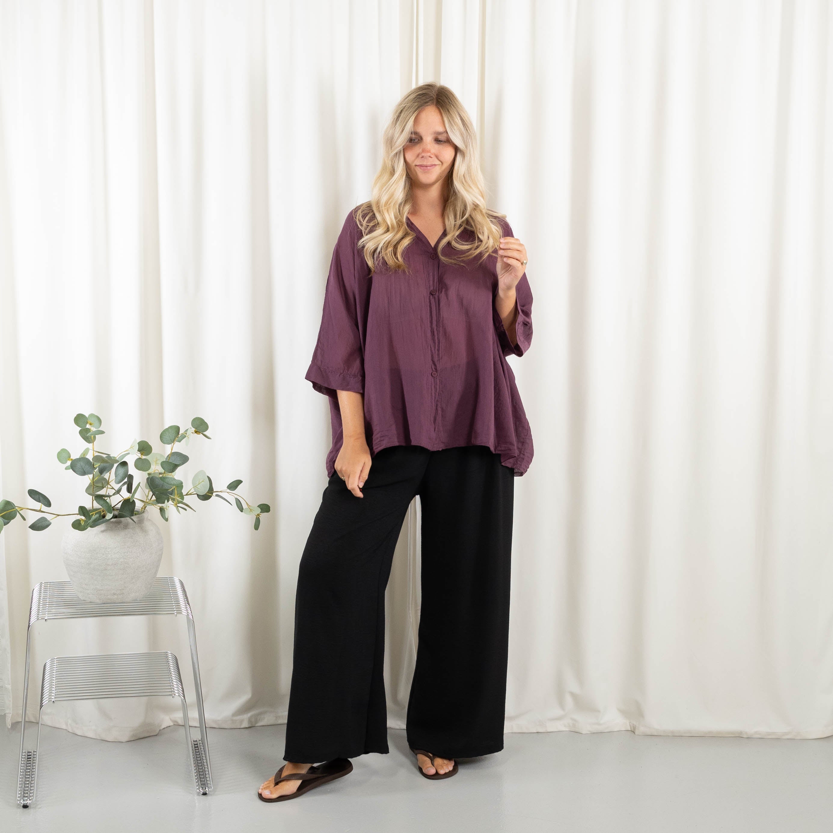 Hazel bluse, Purple