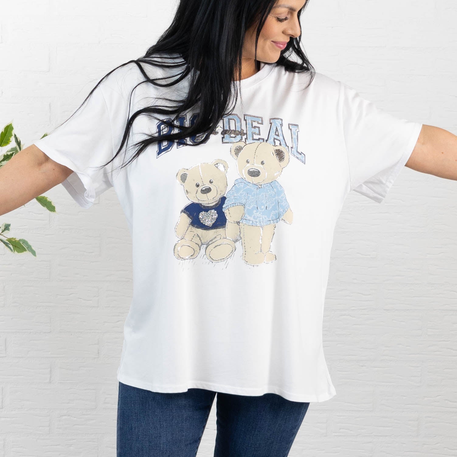 Big Deal t-shirt, Blå