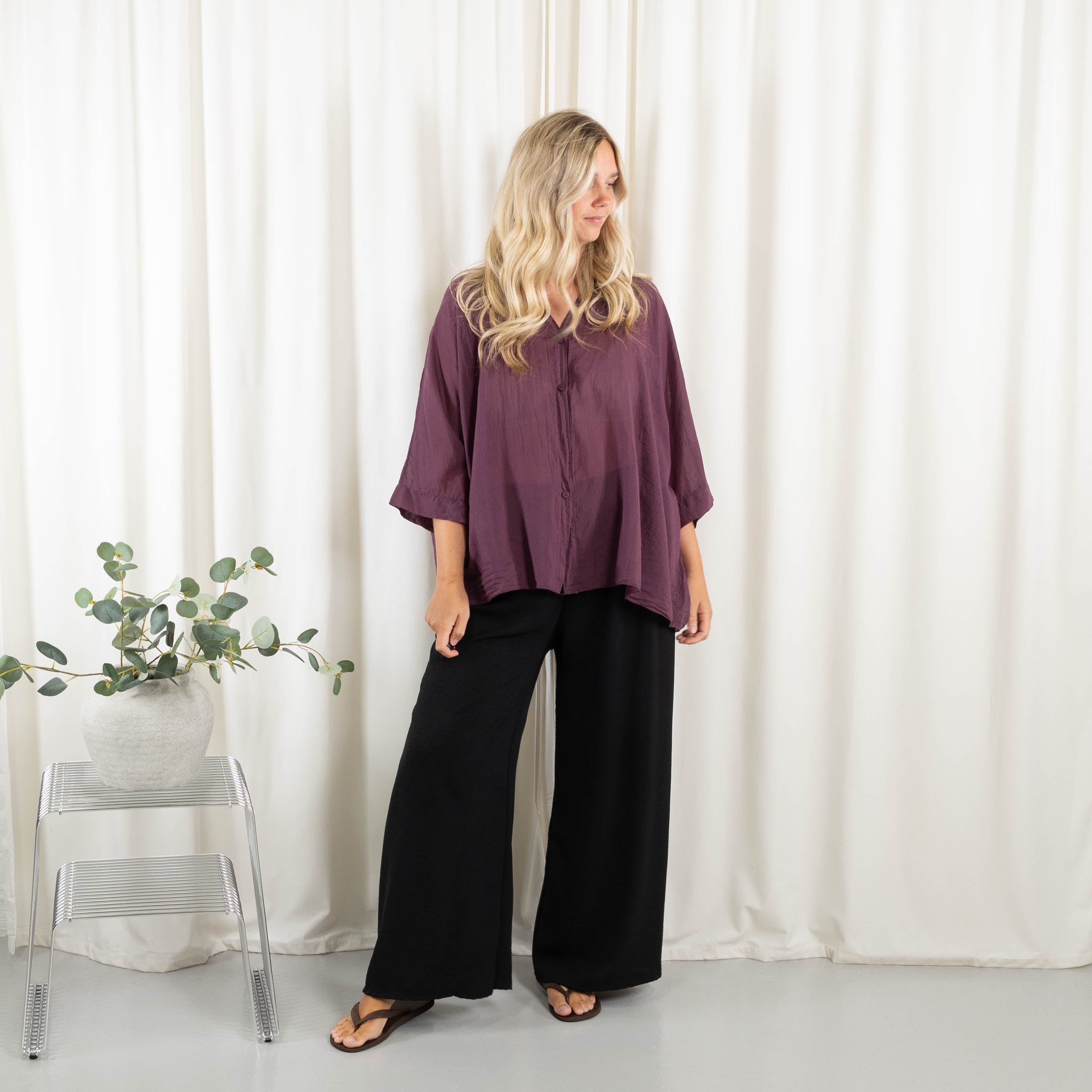 Hazel bluse, Purple