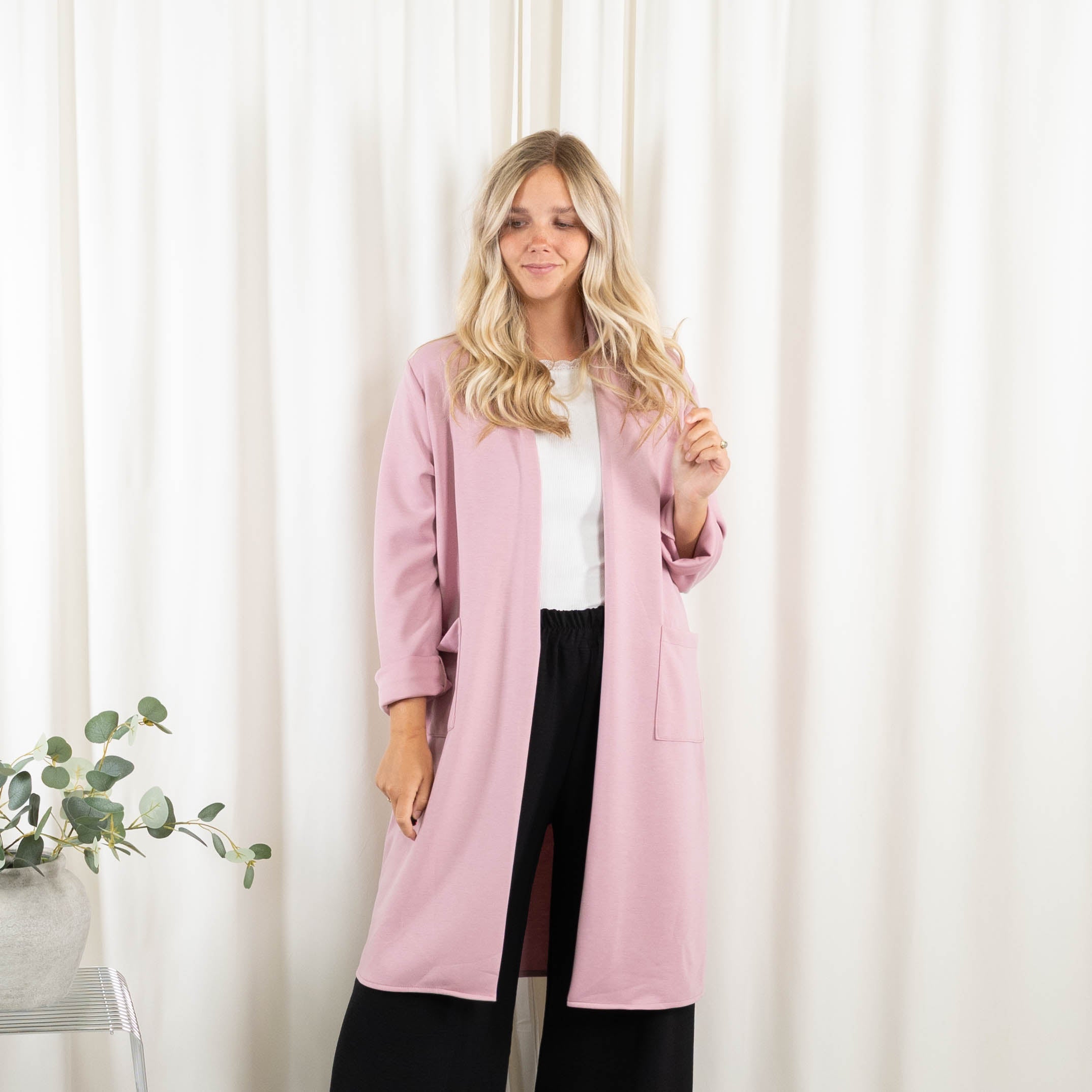 Ginny cardigan, Rosa