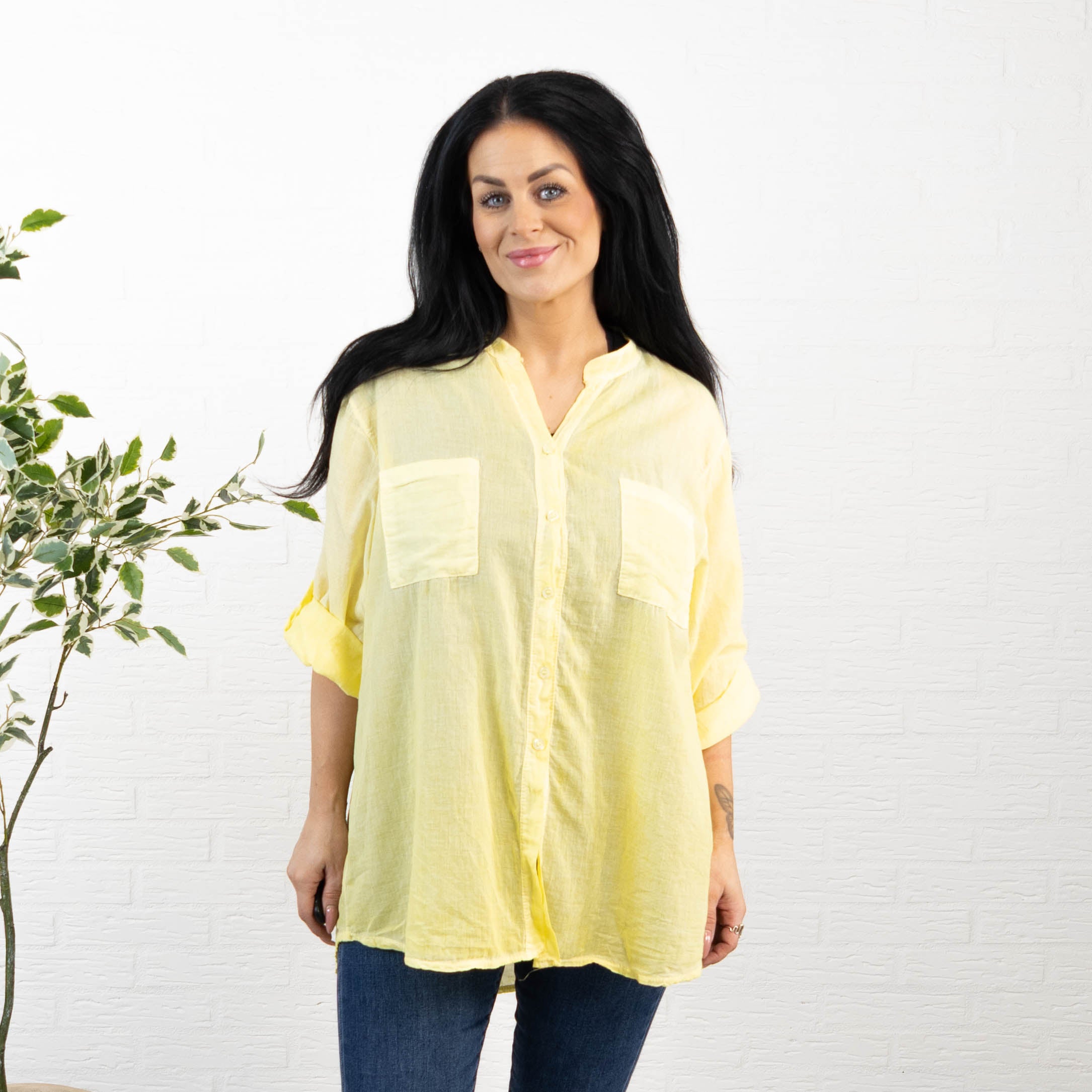 Nebraska skjorte, Gul