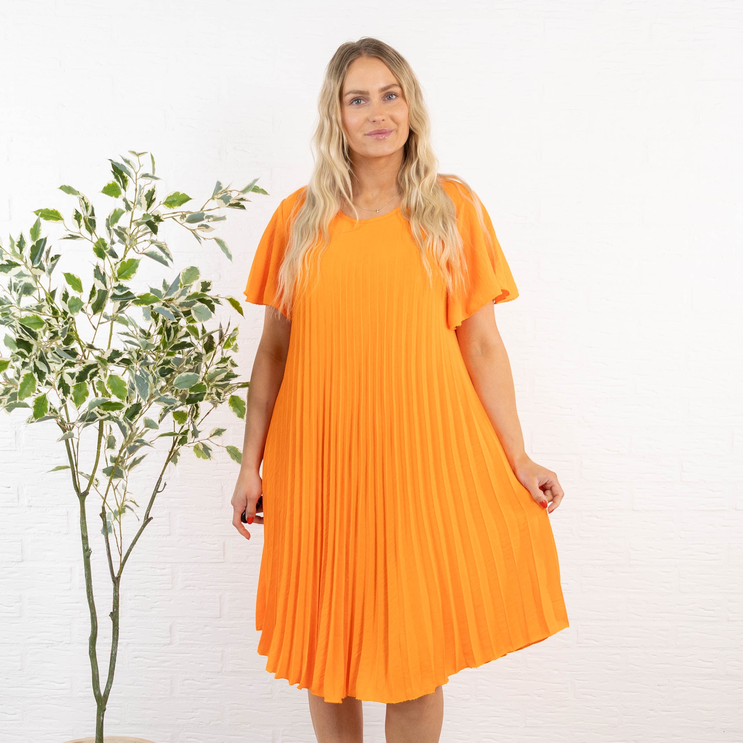 Pernille kjole, Orange