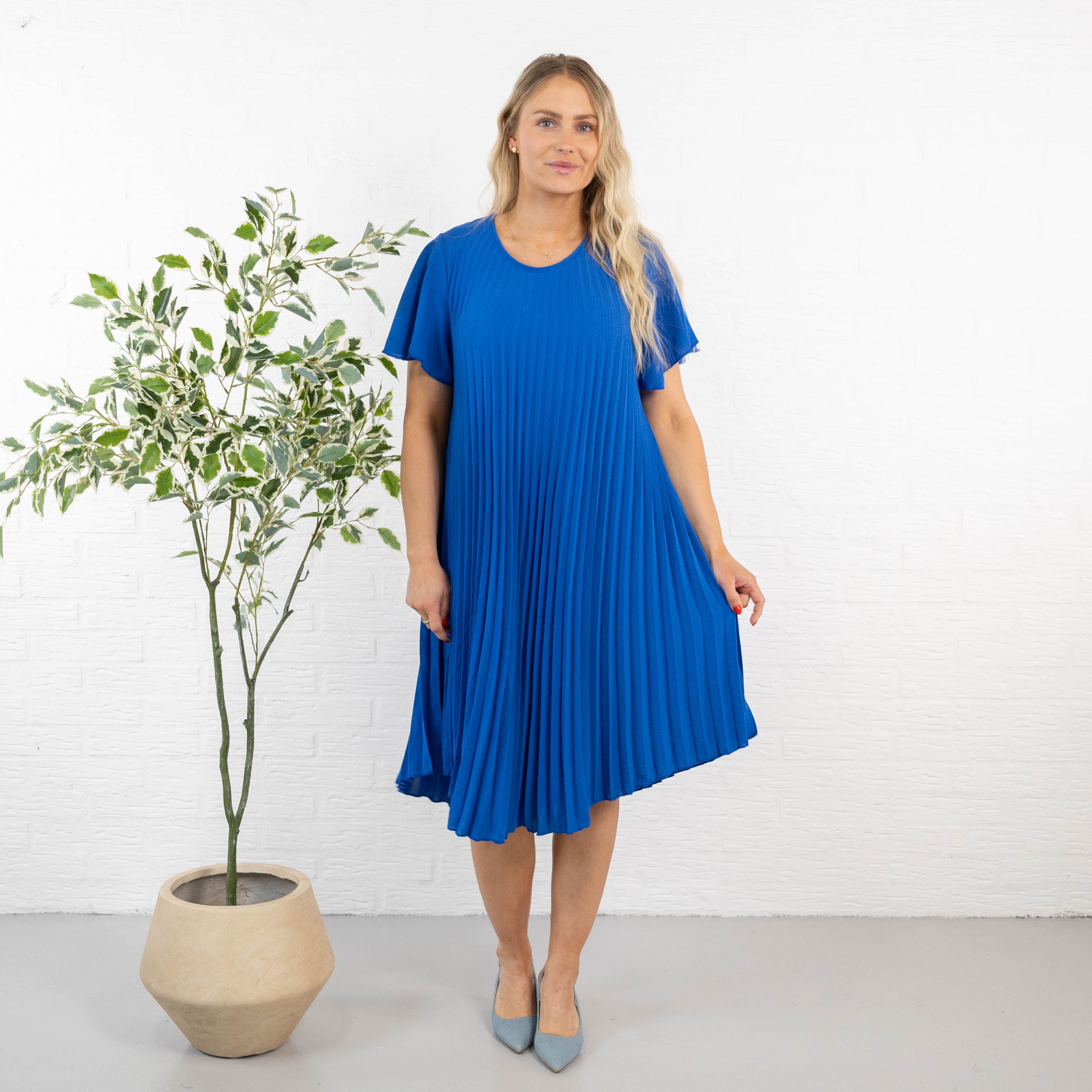 Pernille kjole, Royal blue