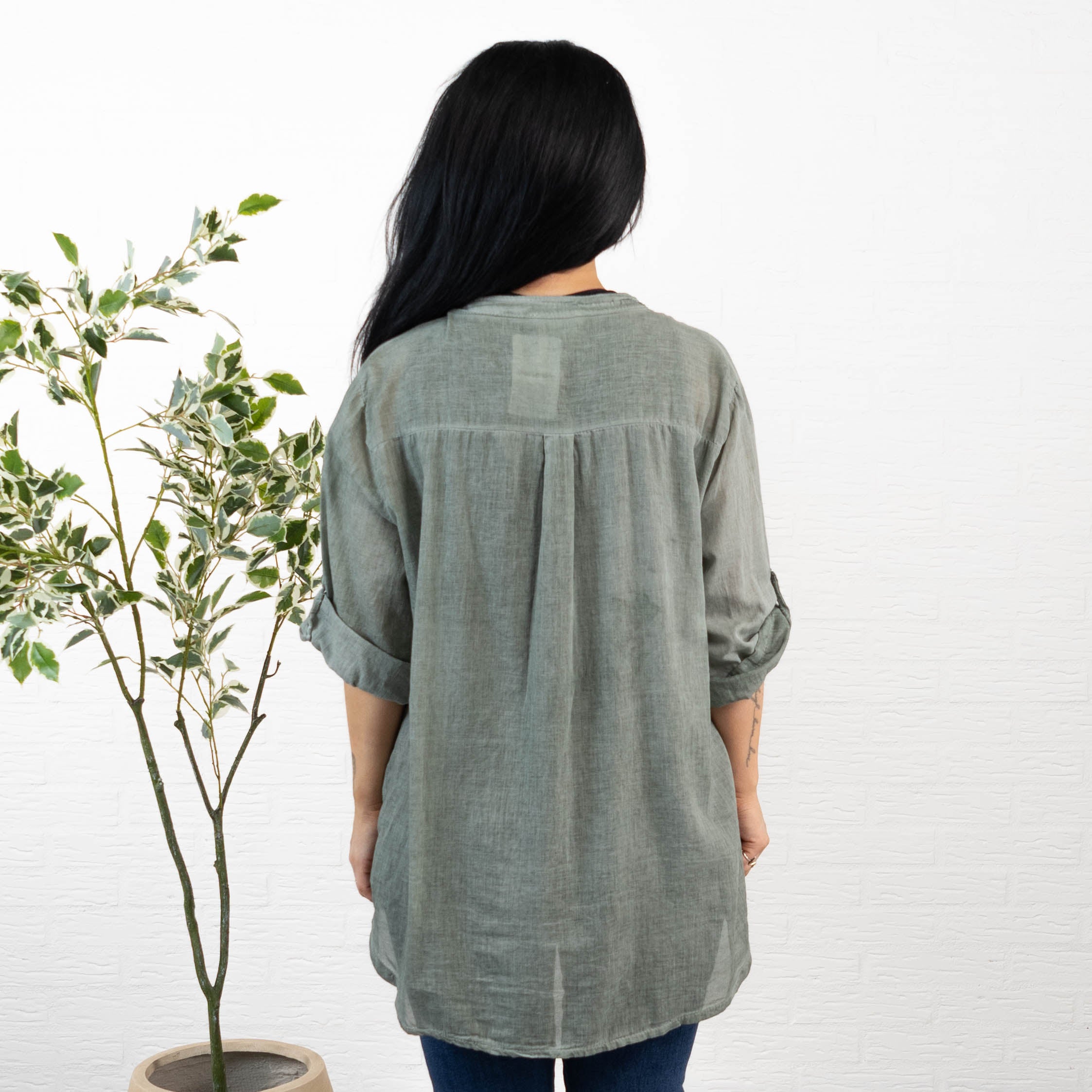 Nebraska skjorte, Khaki