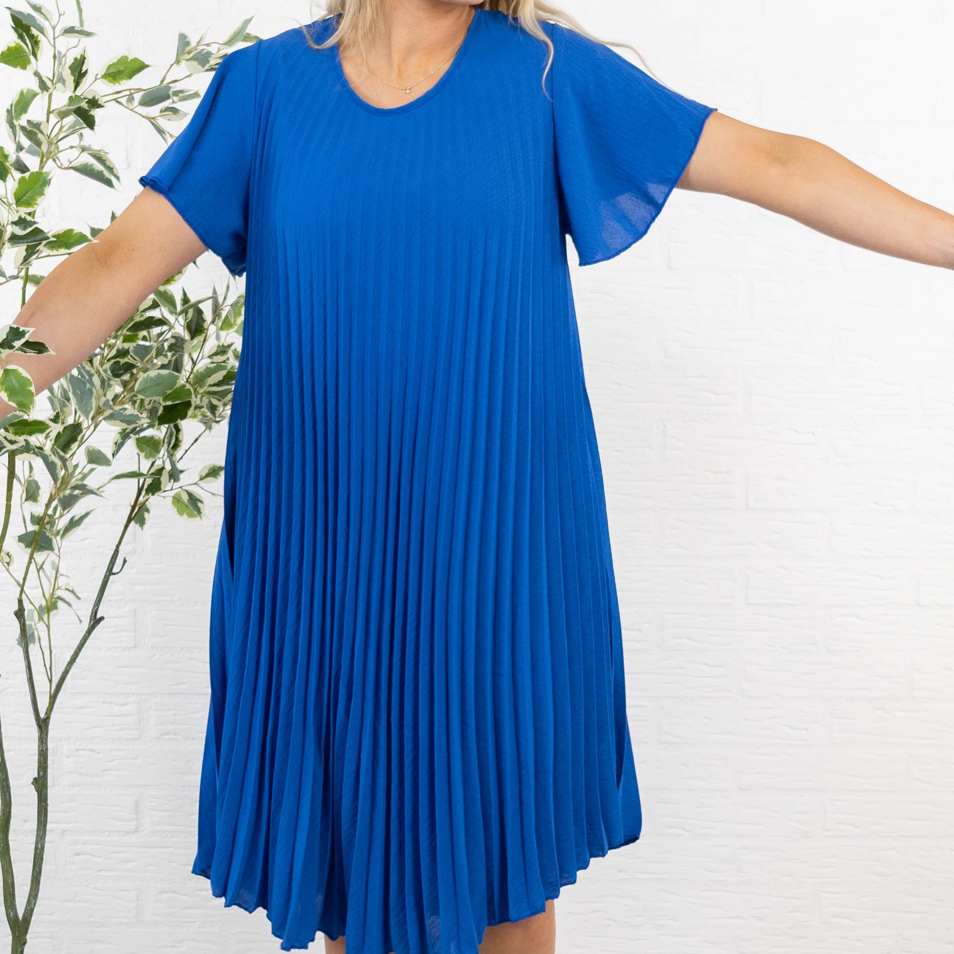 Pernille kjole, Royal blue